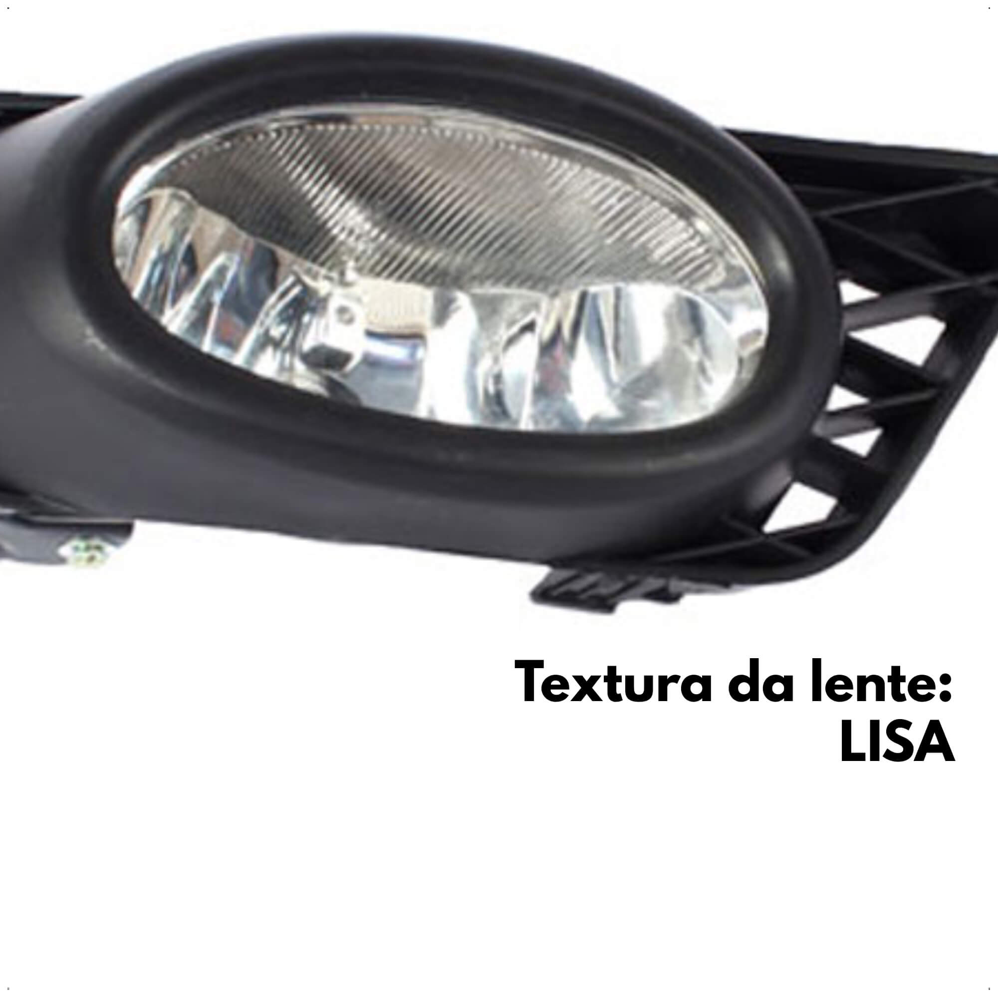 Kit Farol Auxiliar New Civic 2009 2010 2011 Botão Modelo Compatível Shocklight - SL-110210 I
