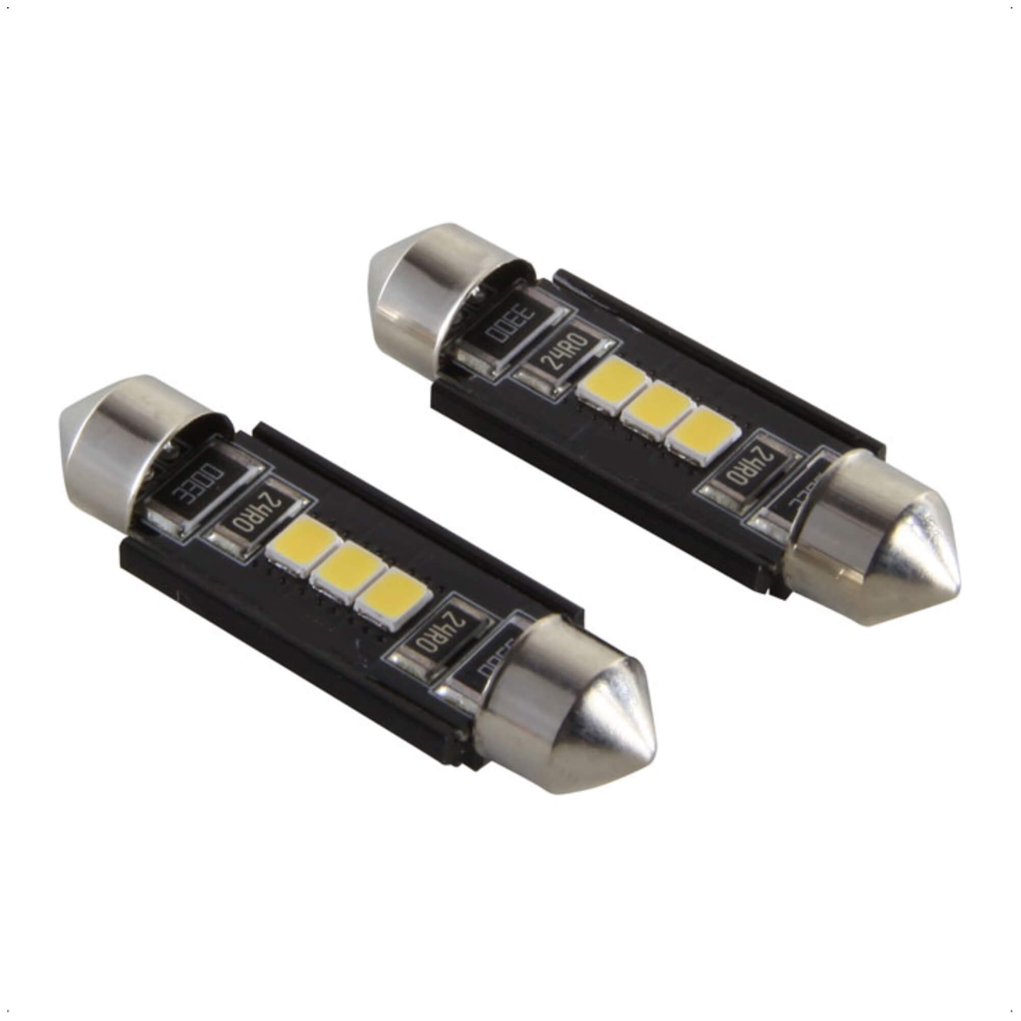 Lâmpada Led Torpedo 3 SMD-2835 36MM 12V 400 Lumens IP65 Alumínio Shocklight - SLL-1236