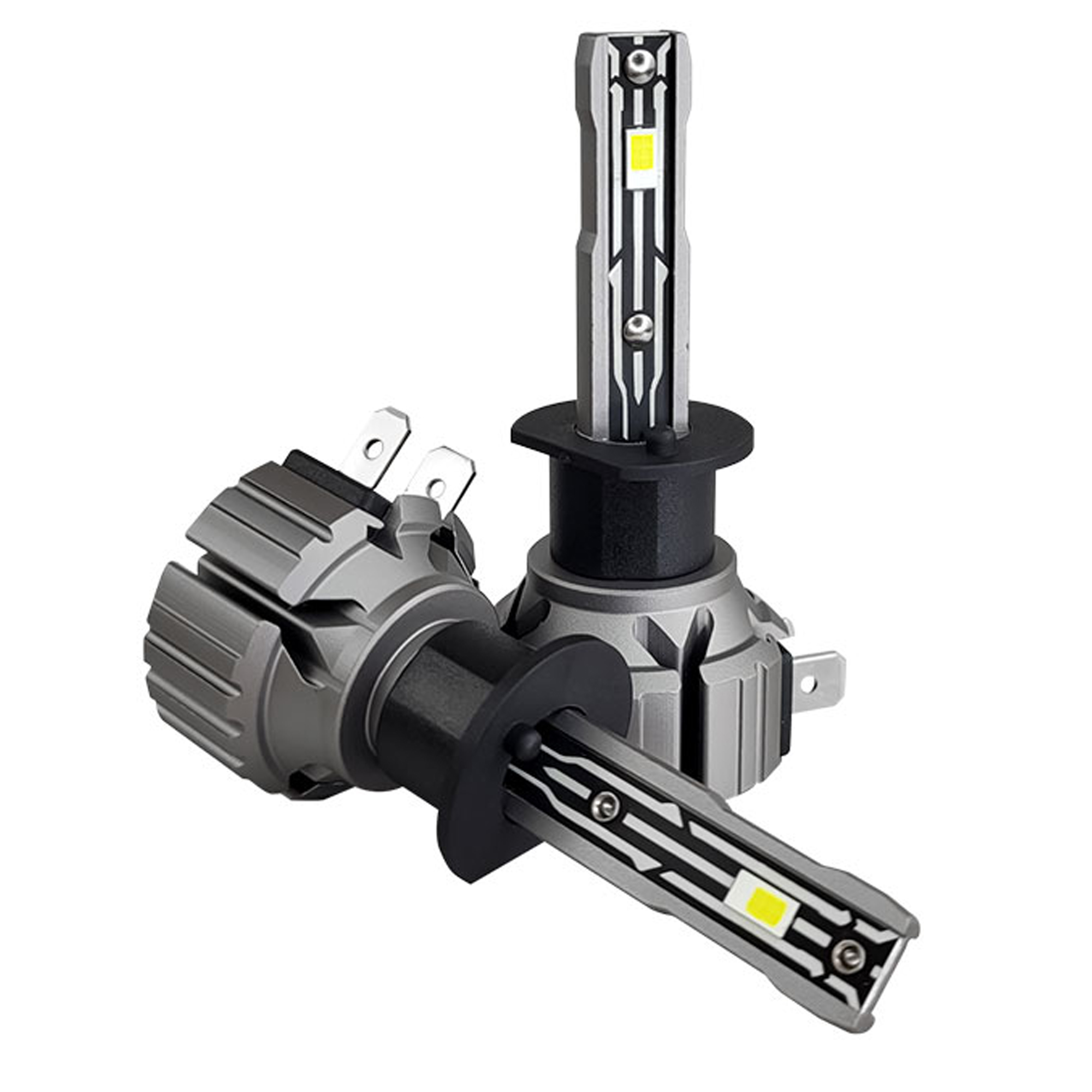 Par de Lâmpadas Ultraled S16 Nano H1 6000k 12V 40W 4200LM Shocklight - SLL-160001
