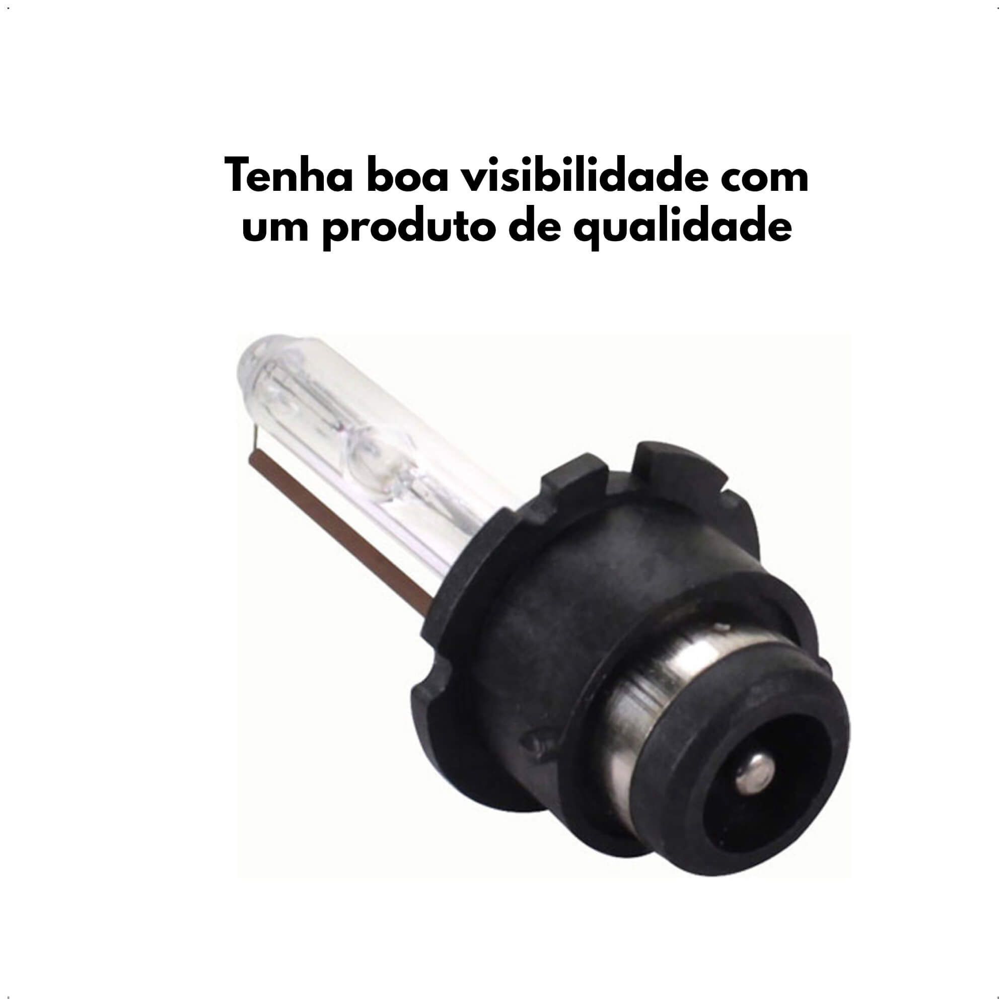 Lâmpada Xenon D2C Encaixe P32d 4300K 35W 12V Shocklight - SLX4-D2C