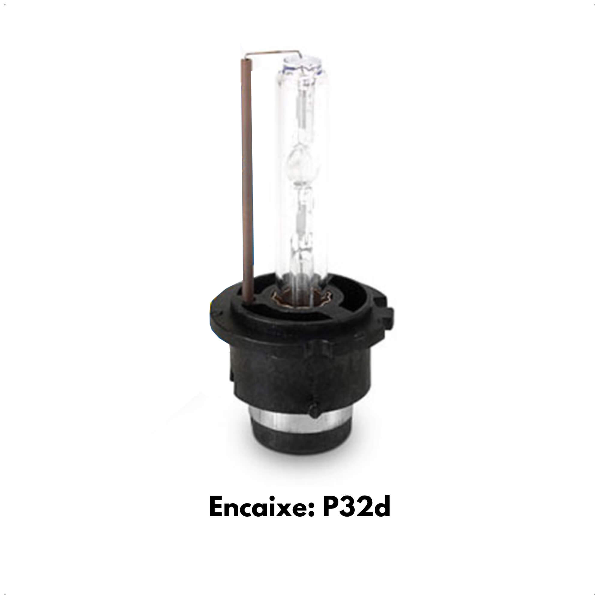 Lâmpada Xenon D2C Encaixe P32d 4300K 35W 12V Shocklight - SLX4-D2C