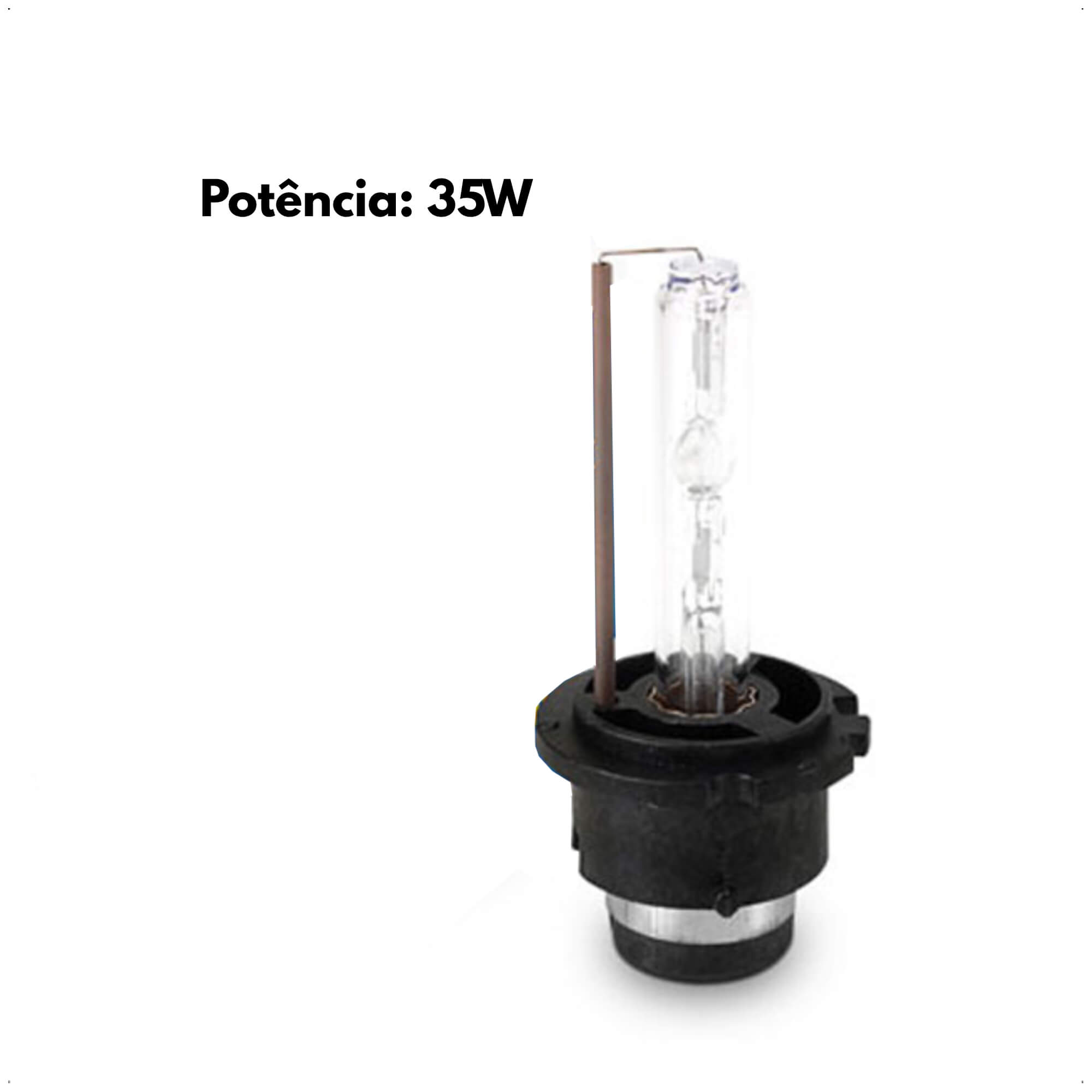 Lâmpada Xenon D2C Encaixe P32d 4300K 35W 12V Shocklight - SLX4-D2C