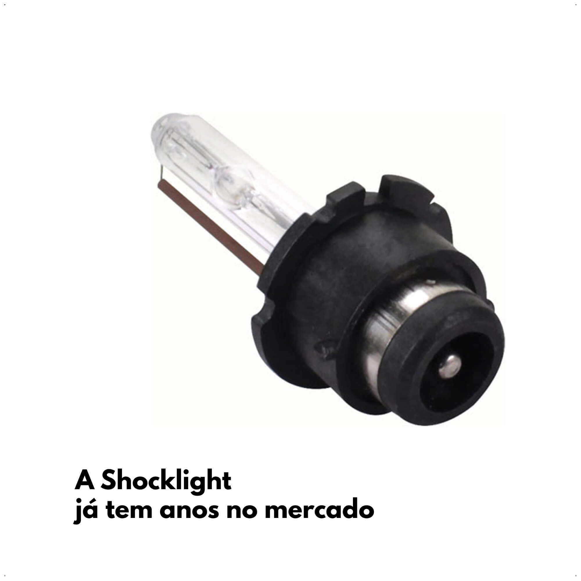 Lâmpada Xenon D2C Encaixe P32d 4300K 35W 12V Shocklight - SLX4-D2C