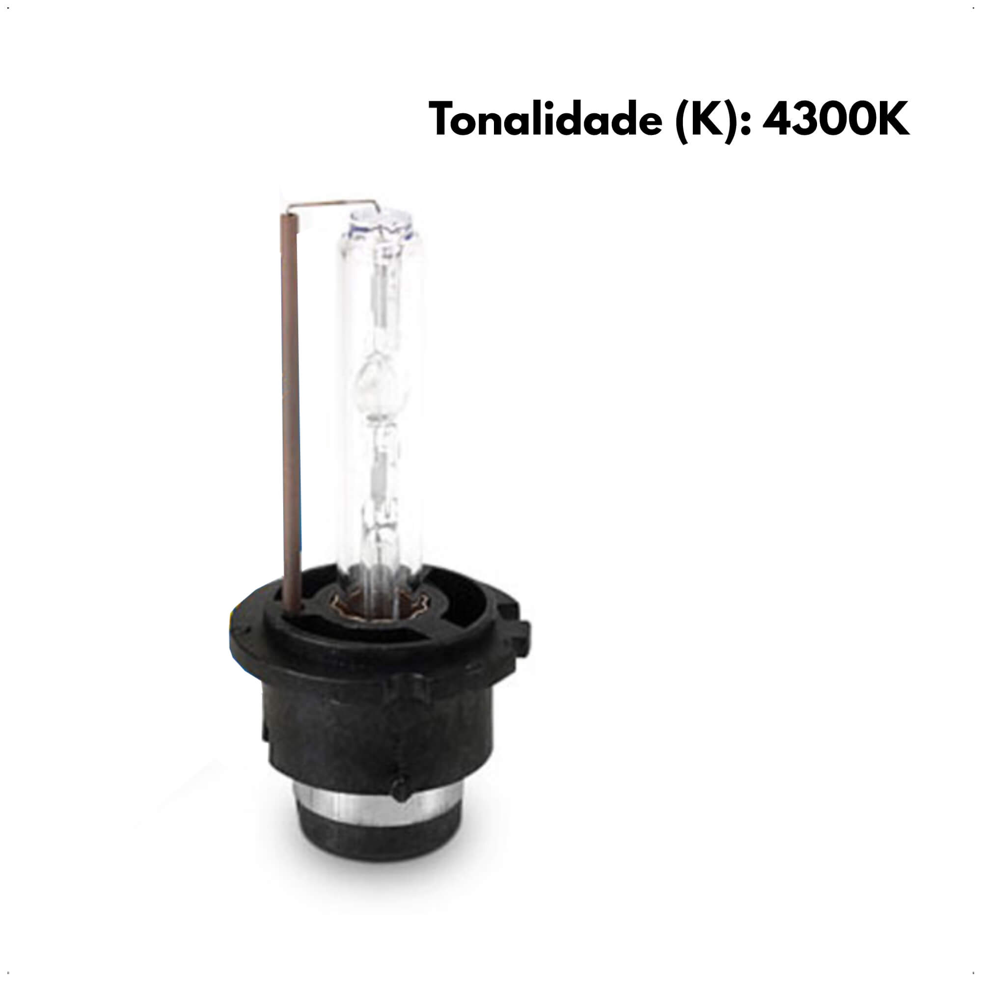 Lâmpada Xenon D2C Encaixe P32d 4300K 35W 12V Shocklight - SLX4-D2C