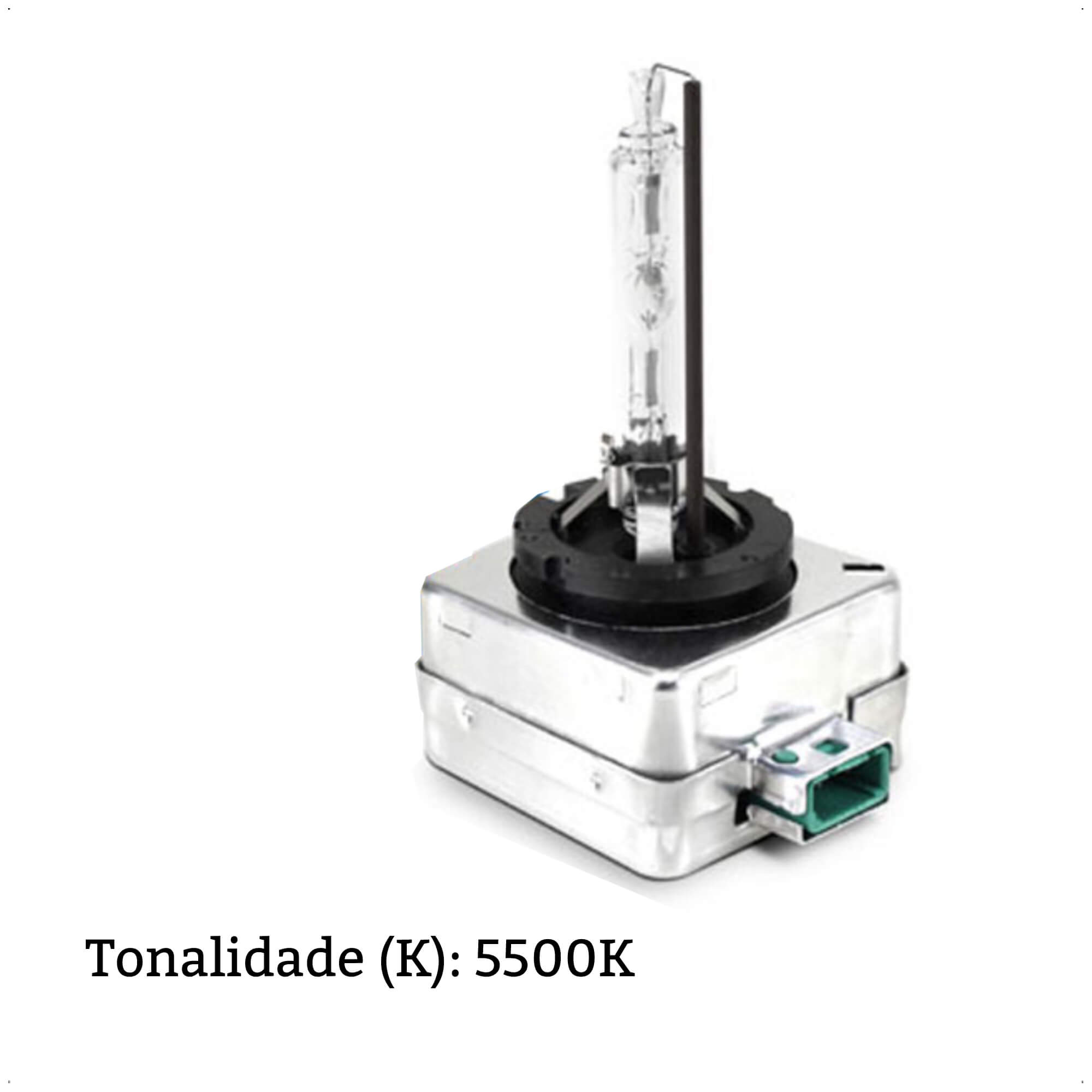 Lâmpada Xenon D3S Encaixe PK32d 5500K 35W 12V Shocklight - SLX5-D3S