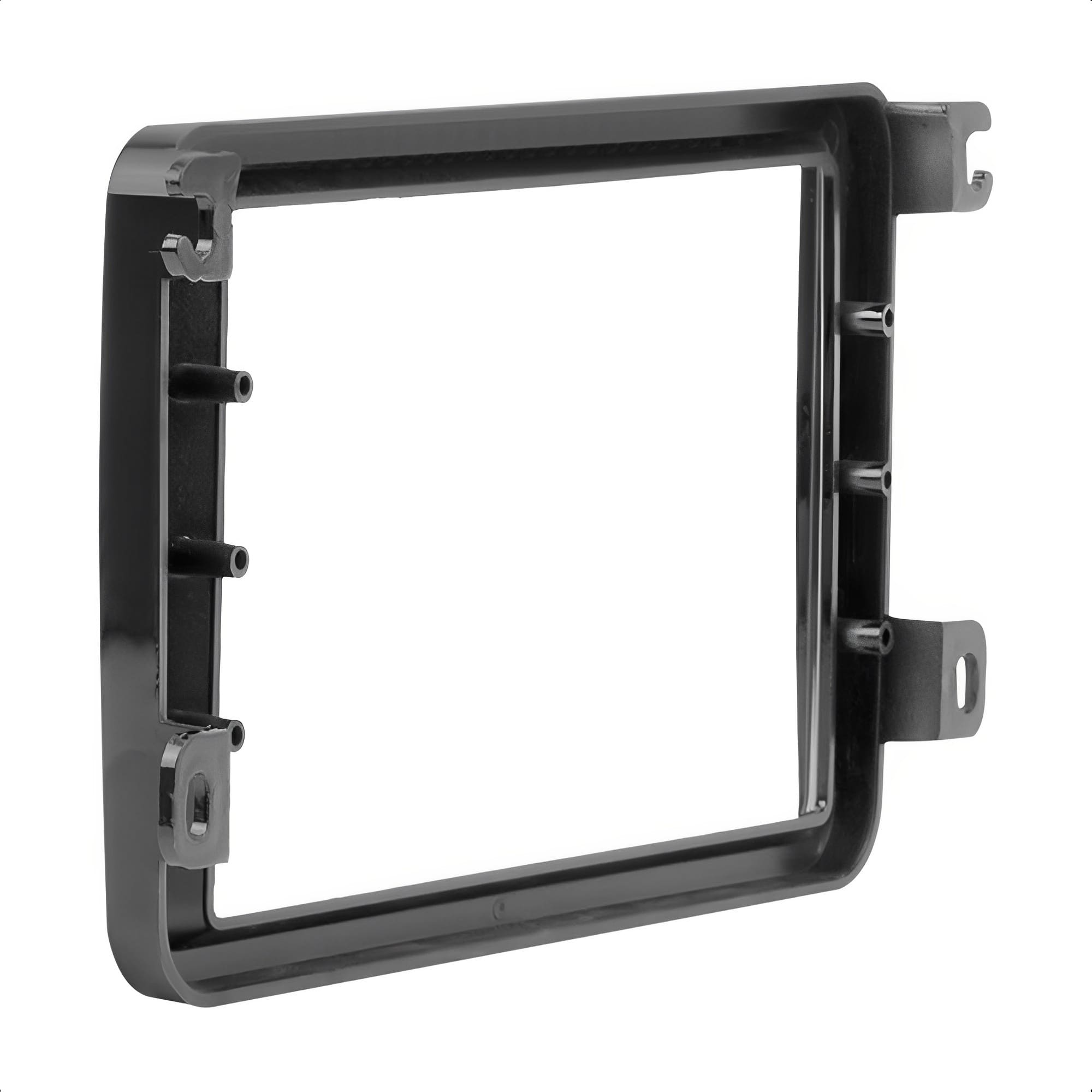 Molduras 2 Din Black Piano 7" Jetta/Passat/Variant/Tiguan/Amarok/Fusca Japonês/Chinês Expex EPX 291