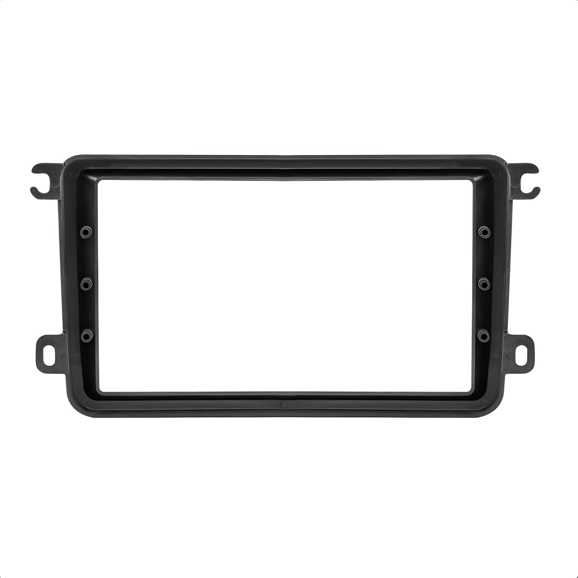 Molduras 2 Din Black Piano 7" Jetta/Passat/Variant/Tiguan/Amarok/Fusca Japonês/Chinês Expex EPX 291
