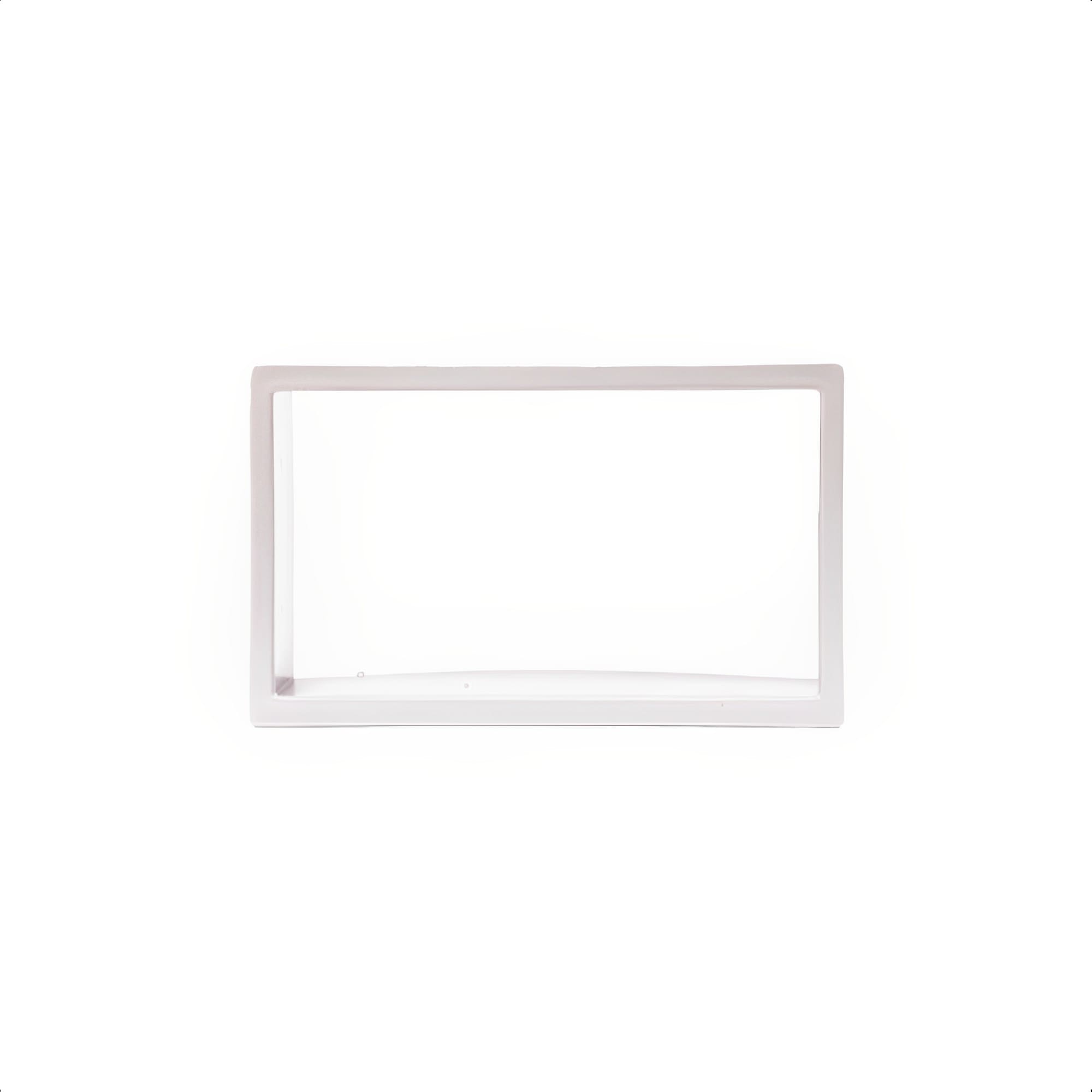 Moldura 2 Din Prata Golf / Polo / Bora (Todos) / Fox / Novo Space/ Ecosport Japonês Expex-EPX433