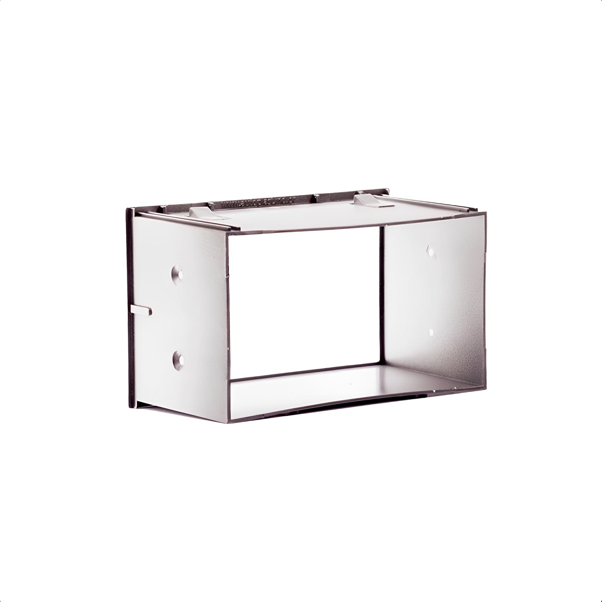Moldura 2 Din Prata Golf / Polo / Bora (Todos) / Fox / Novo Space/ Ecosport Japonês Expex-EPX433