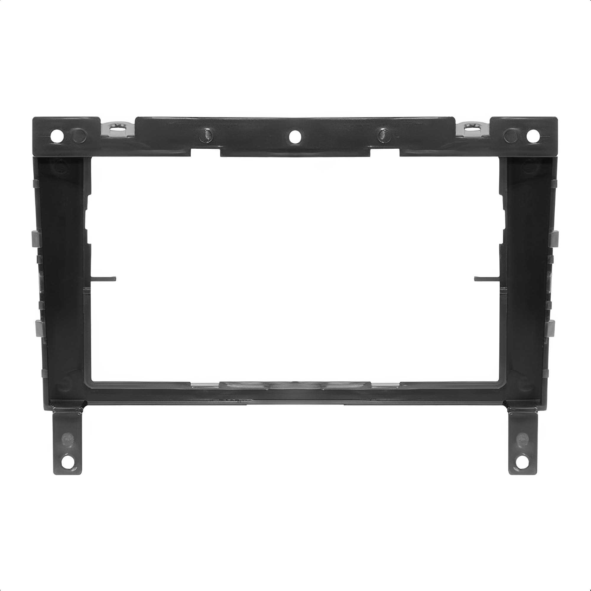 Moldura 1 Din Gol / Parati / Saveiro G3 1999-2005 Preta com porta objeto Expex - EPX 283