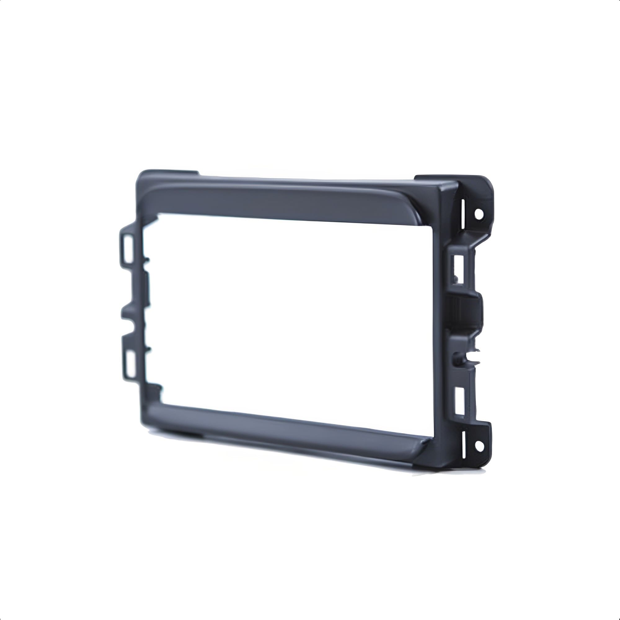 Moldura 2 Din Preta Soft Emborrachado Mobi / Toro / Renegade 2016-2021 Chinês Expex - EPX 270