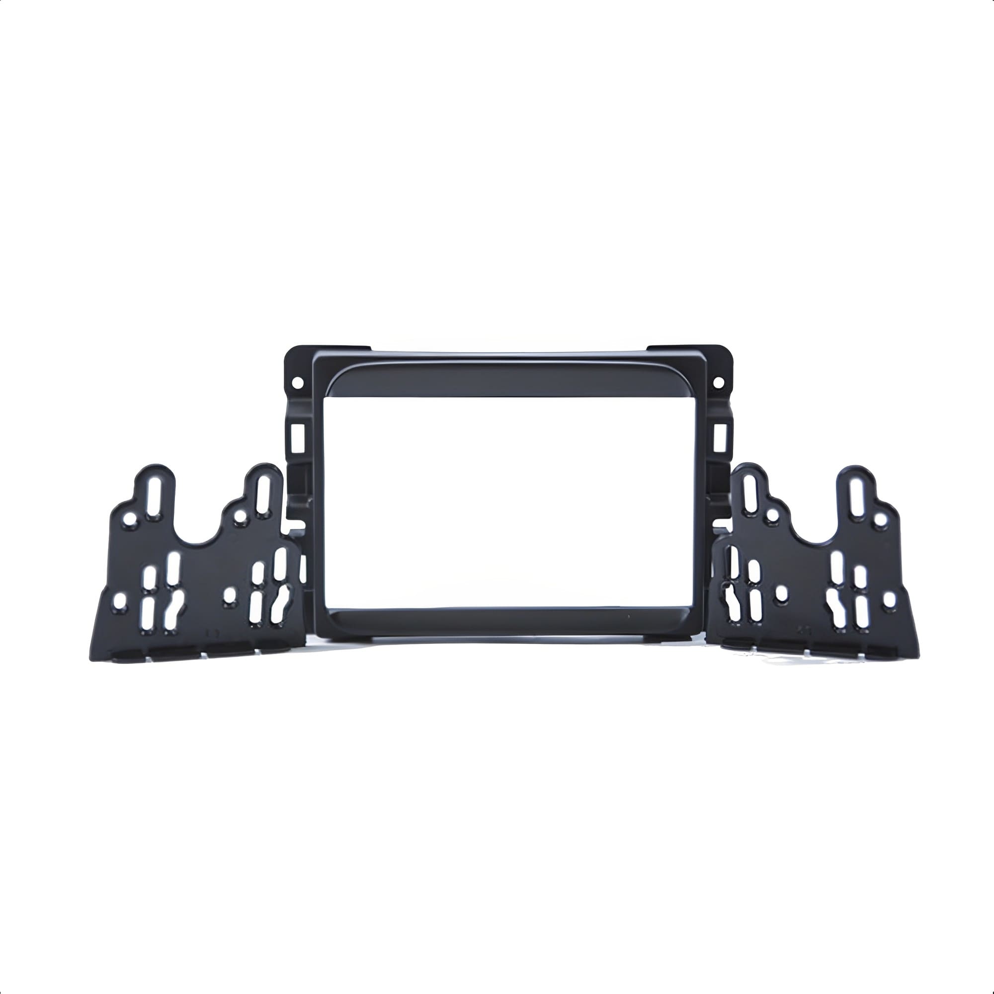 Moldura 2 Din Preta Soft Emborrachado Mobi / Toro / Renegade 2016-2021 Chinês Expex - EPX 270