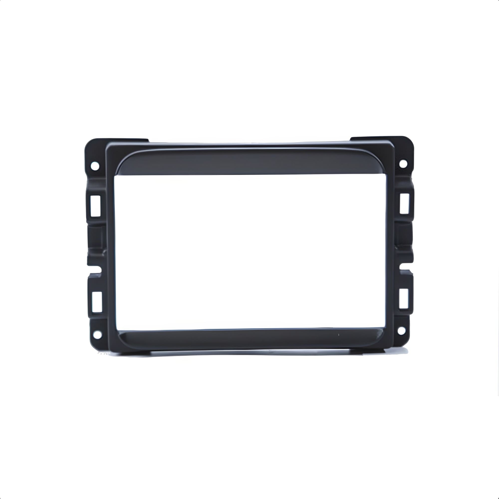 Moldura 2 Din Preta Soft Emborrachado Mobi / Toro / Renegade 2016-2021 Chinês Expex - EPX 270