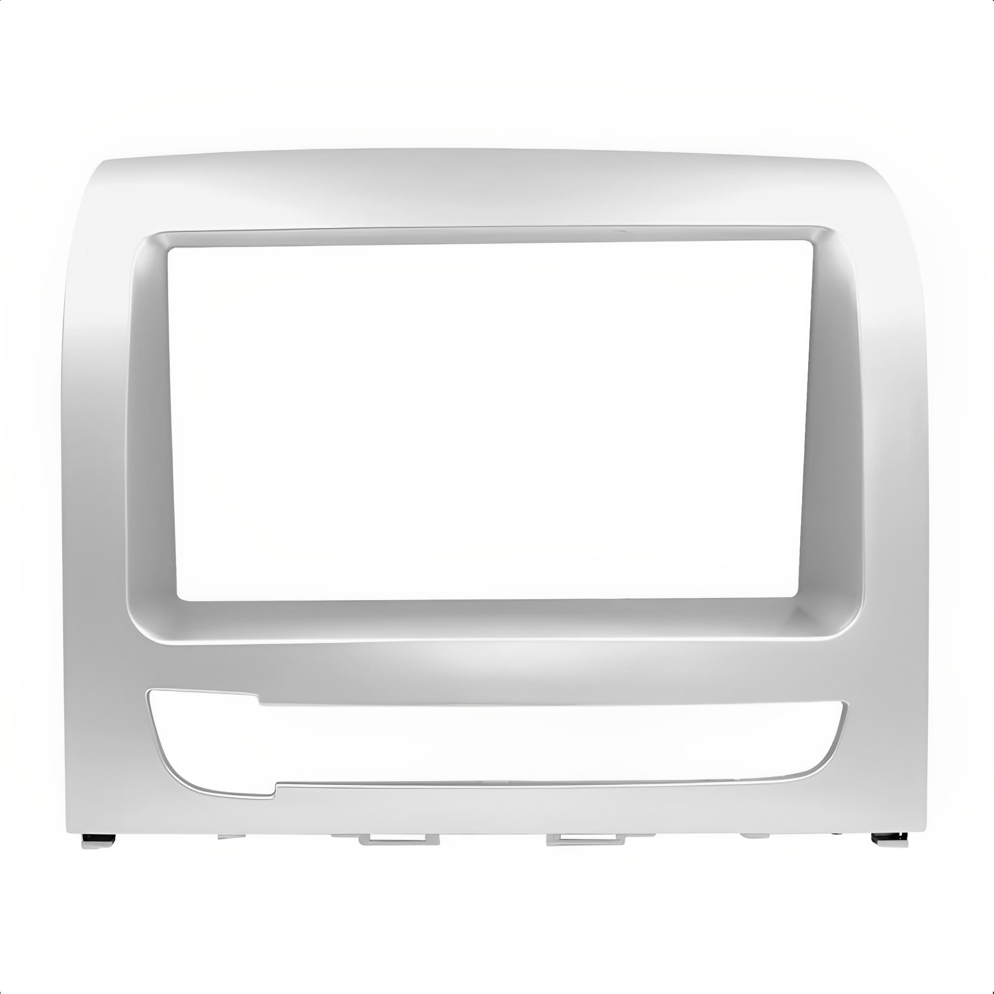 Moldura 2 Din Prata Idea Adventure / Attractive 2012/2013/2014 Japonês / Chinês Expex - EPX FT-567