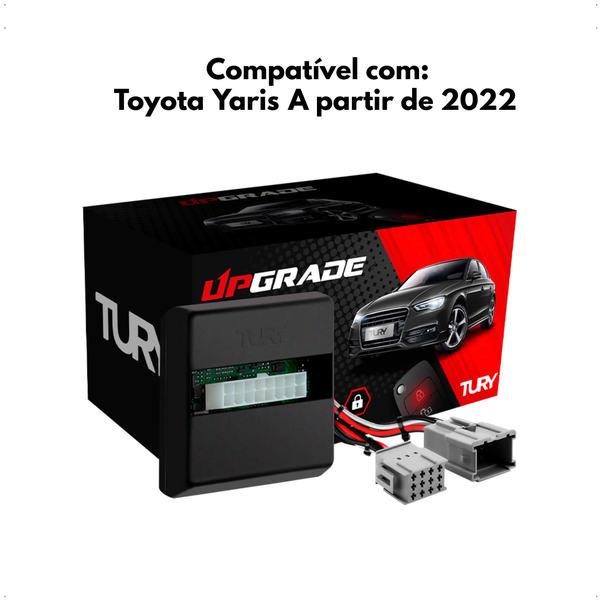 Módulo de Fechamento e Abertura dos Vidros e Inclinação de Retrovisor Tury - PARK4.21EB