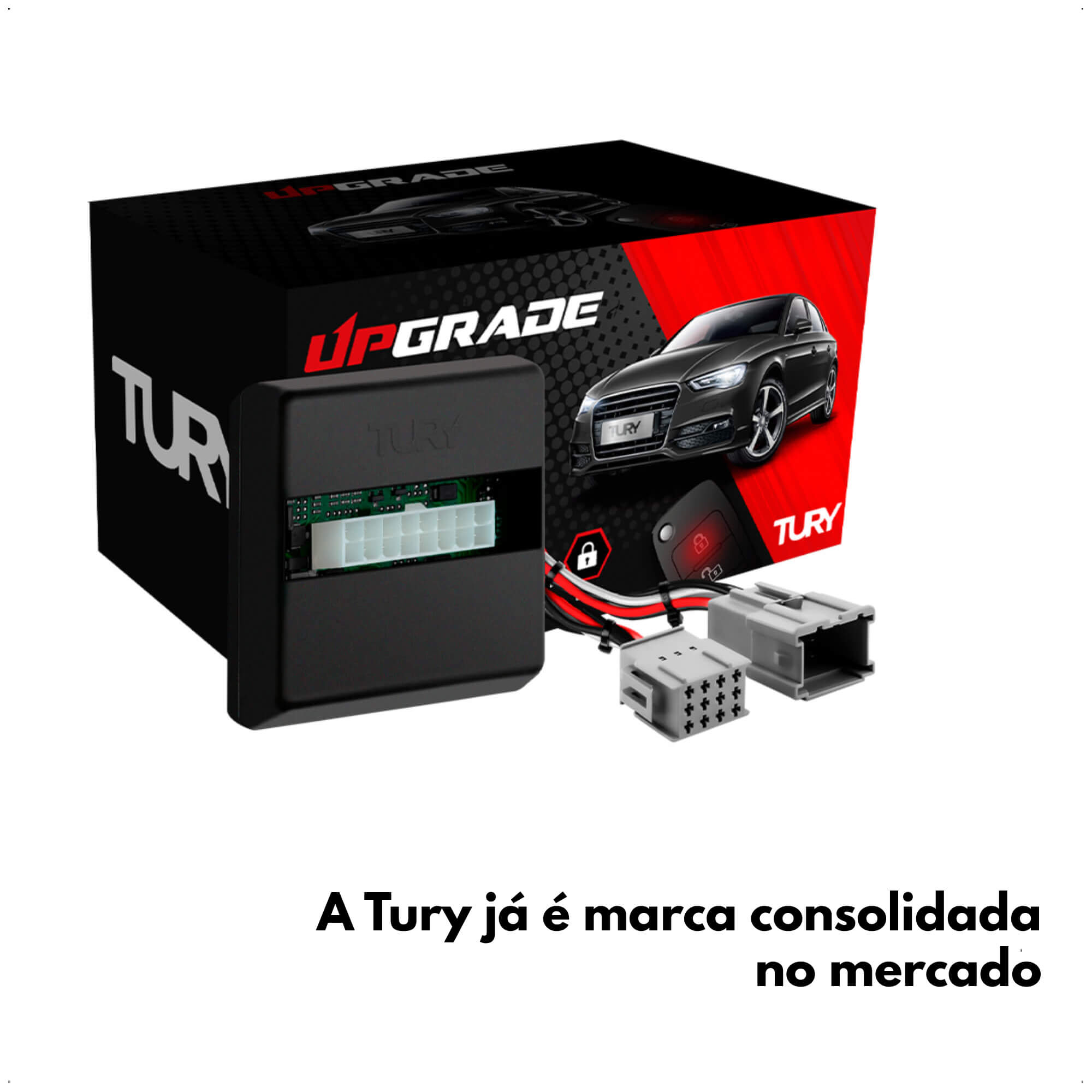 Módulo de Fechamento e Abertura dos Vidros e Inclinação de Retrovisor Tury - PARK4.21EB