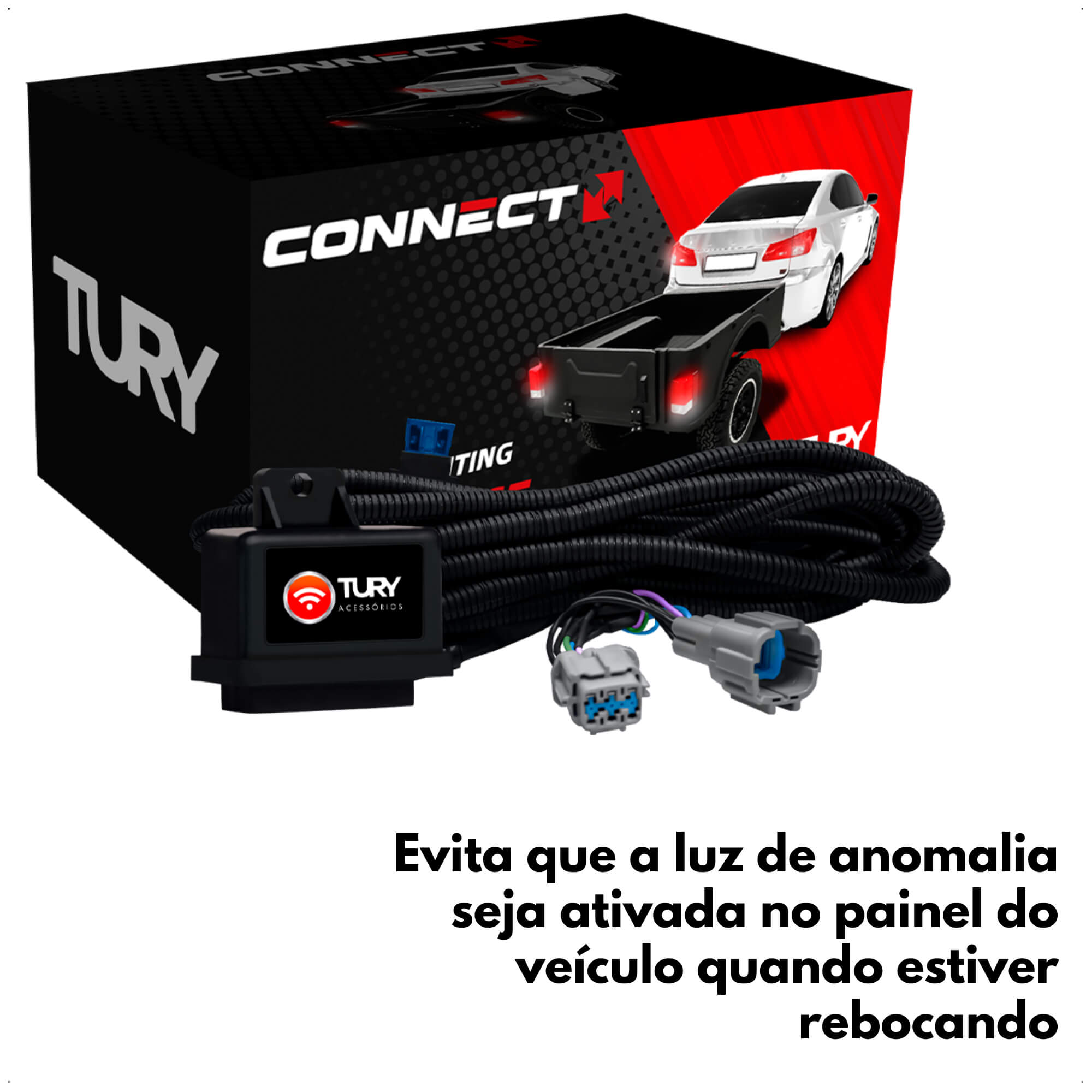 Módulo De Automação dos 4 Vidros Elétricos Ram 2500 2009 até 2020 Tury - PRO4.36LONGP