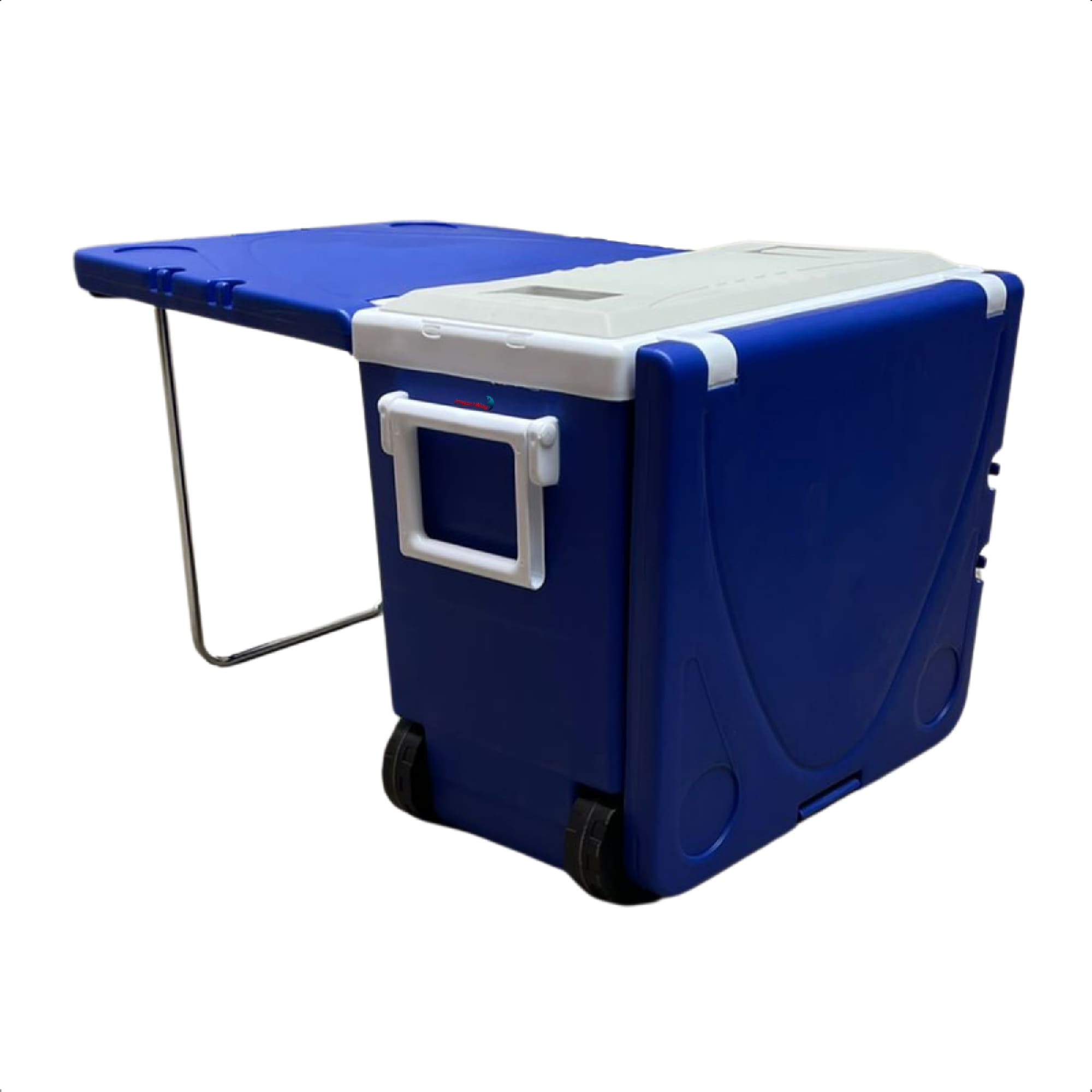 Caixa Térmica 3 em 1 Mesa e Cadeira 28 Litros Polipropileno Com Rodas e alça Importway IWCT3X1