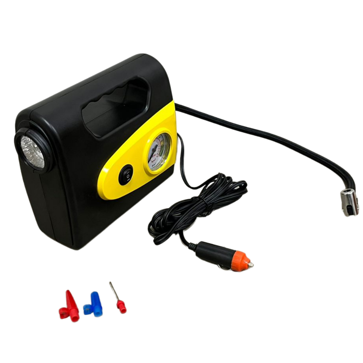 Mini Compressor de Ar Automotivo 12V 260PSI 18L/MIN ImportWay IWMCA26018