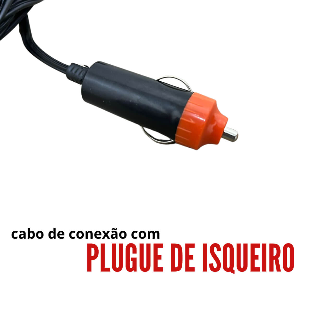 Mini Compressor de Ar Automotivo 12V 260PSI 18L/MIN ImportWay IWMCA26018