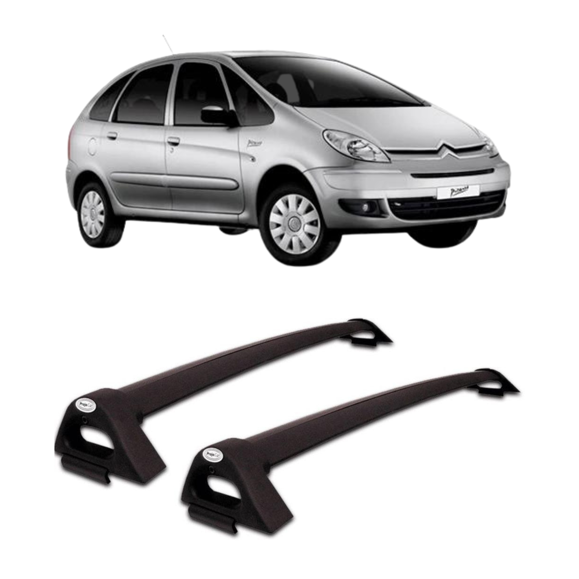 Rack Alumínio Citroen Xsara Picasso Preto Projecar - CT5000