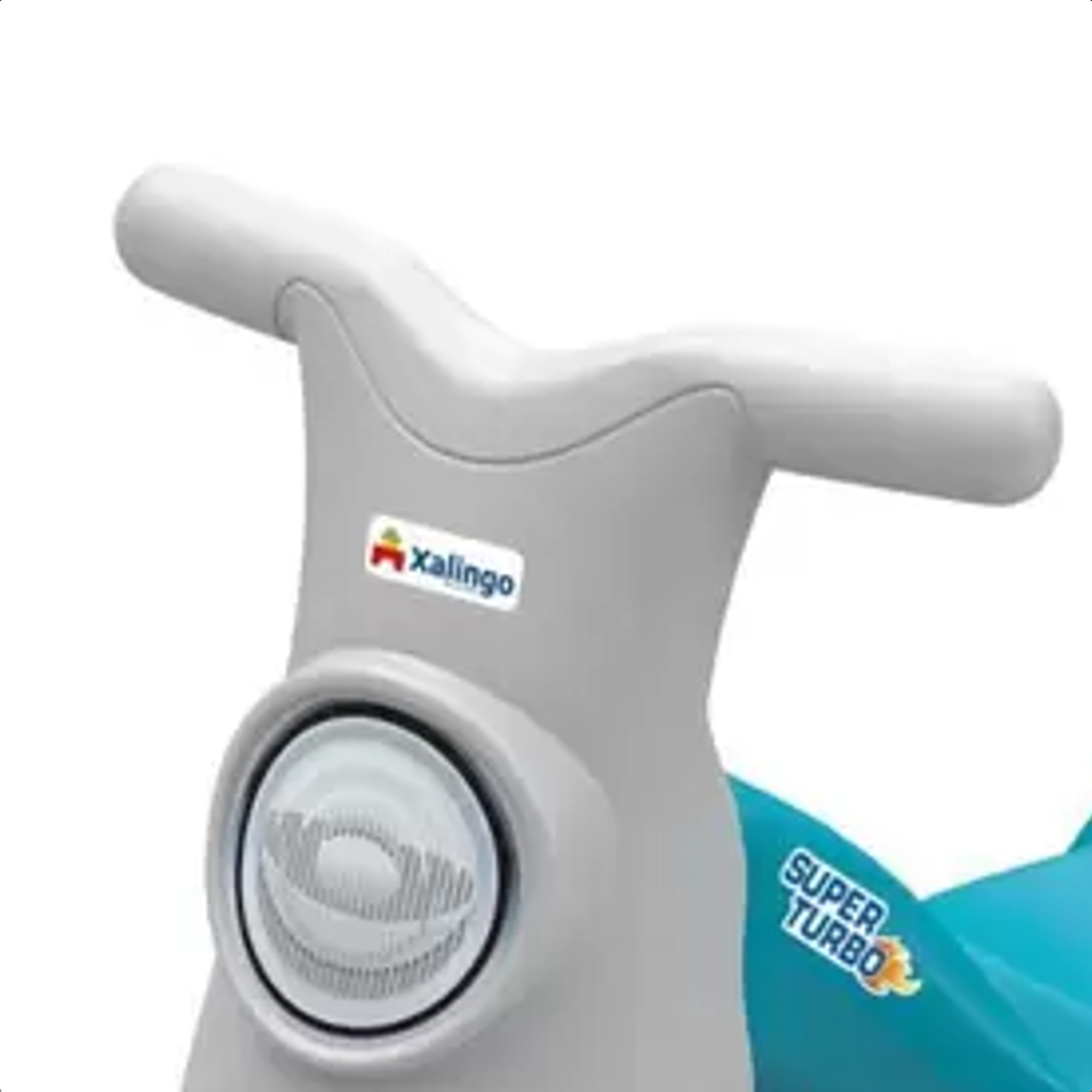 Triciclo Passeio Motoca Infantil Super Turbo Azul +4 Anos Até 25kg Xalingo - 07523
