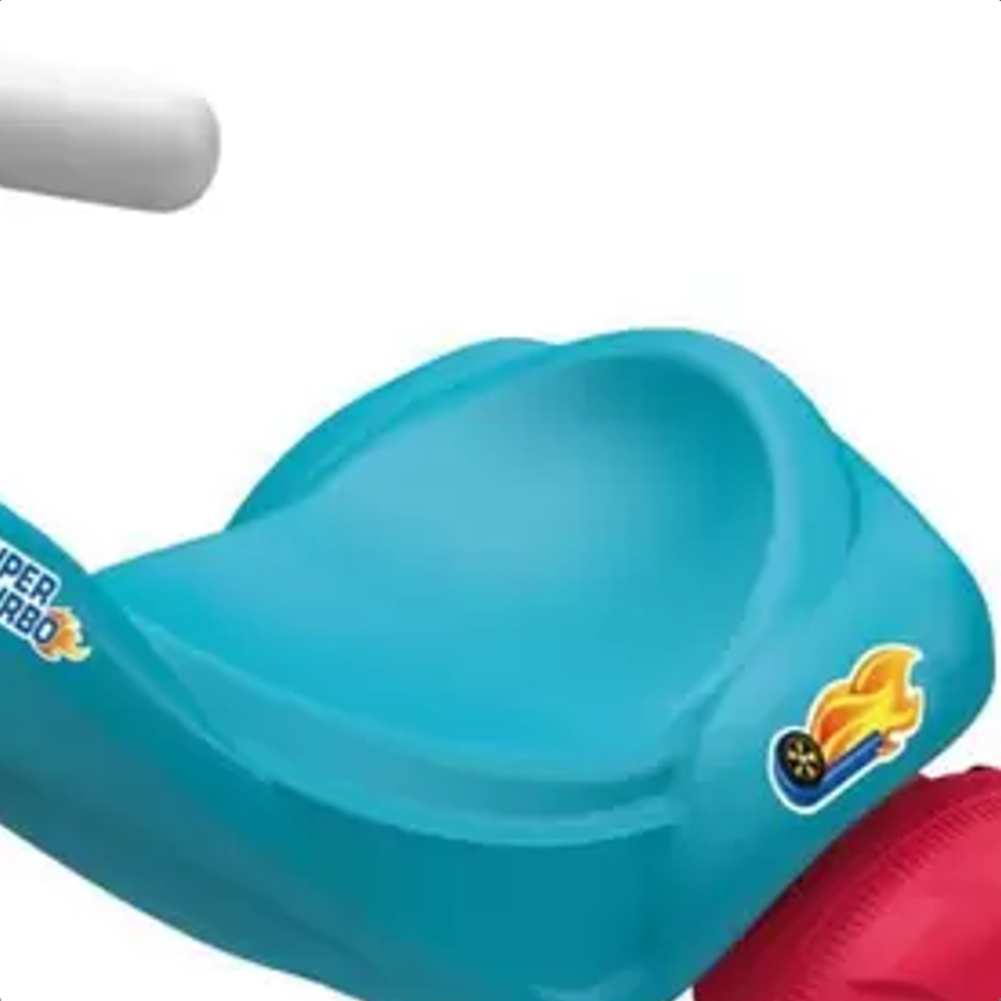 Triciclo Passeio Motoca Infantil Super Turbo Azul +4 Anos Até 25kg Xalingo - 07523