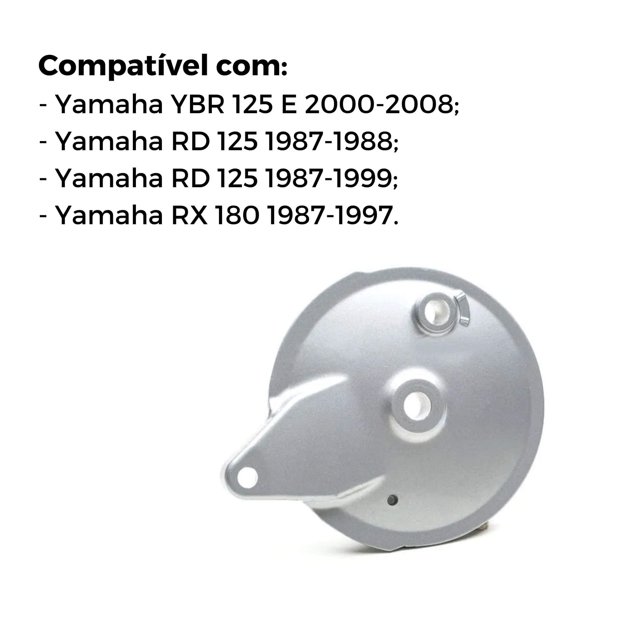 Espelho de freio traseiro Yamaha YBR 125 / RD 125 / RX 180 – Cobreq 0005-EP