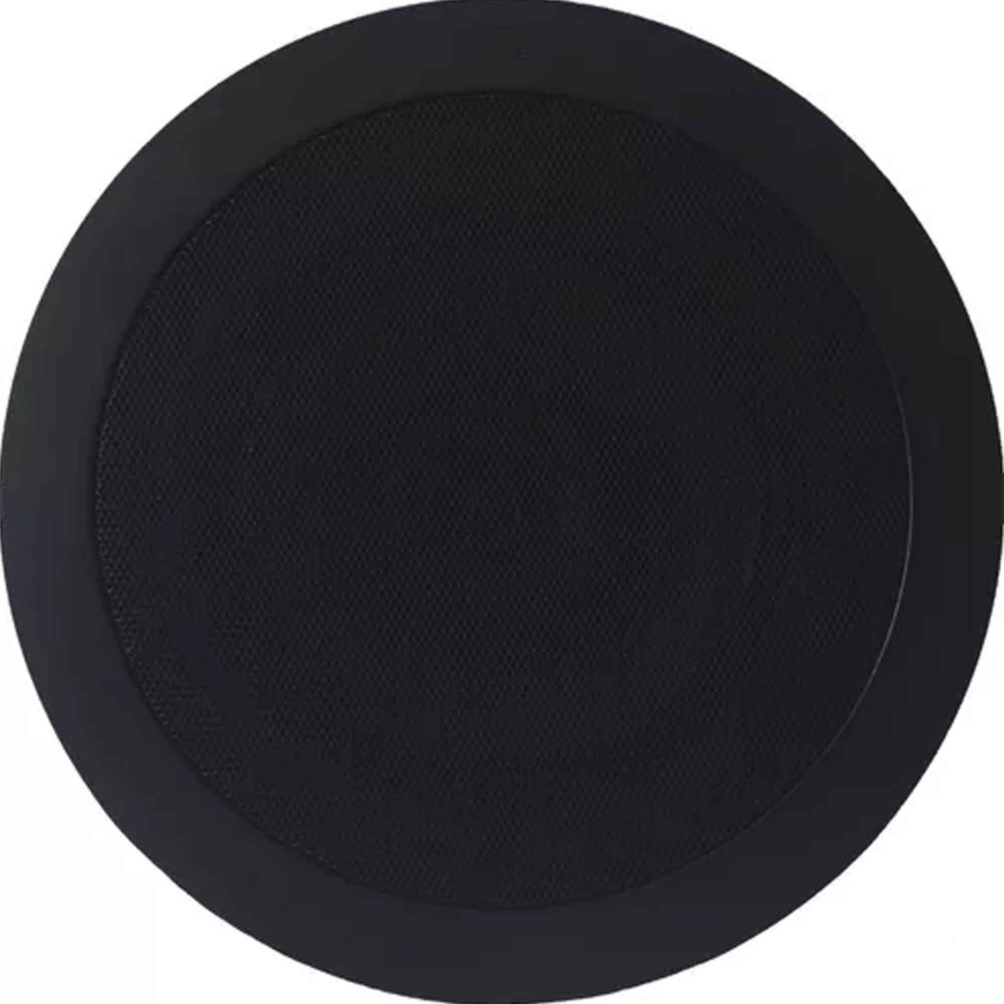 Arandela Ativa Bluetooth Redonda Preta Acústica Teto Som Ambiente c/ Tweeter 6'' Com 70w-2LS0AT78P