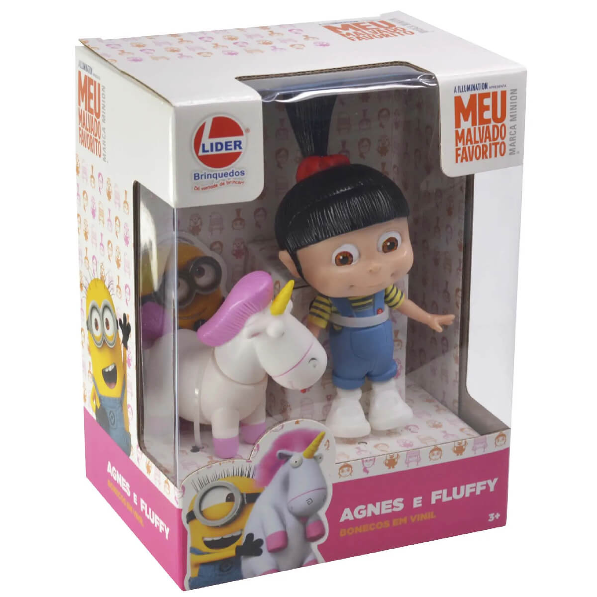 Boneco De Vinil Agnes e Flurry Meu Malvado Favorito Líder - 2857