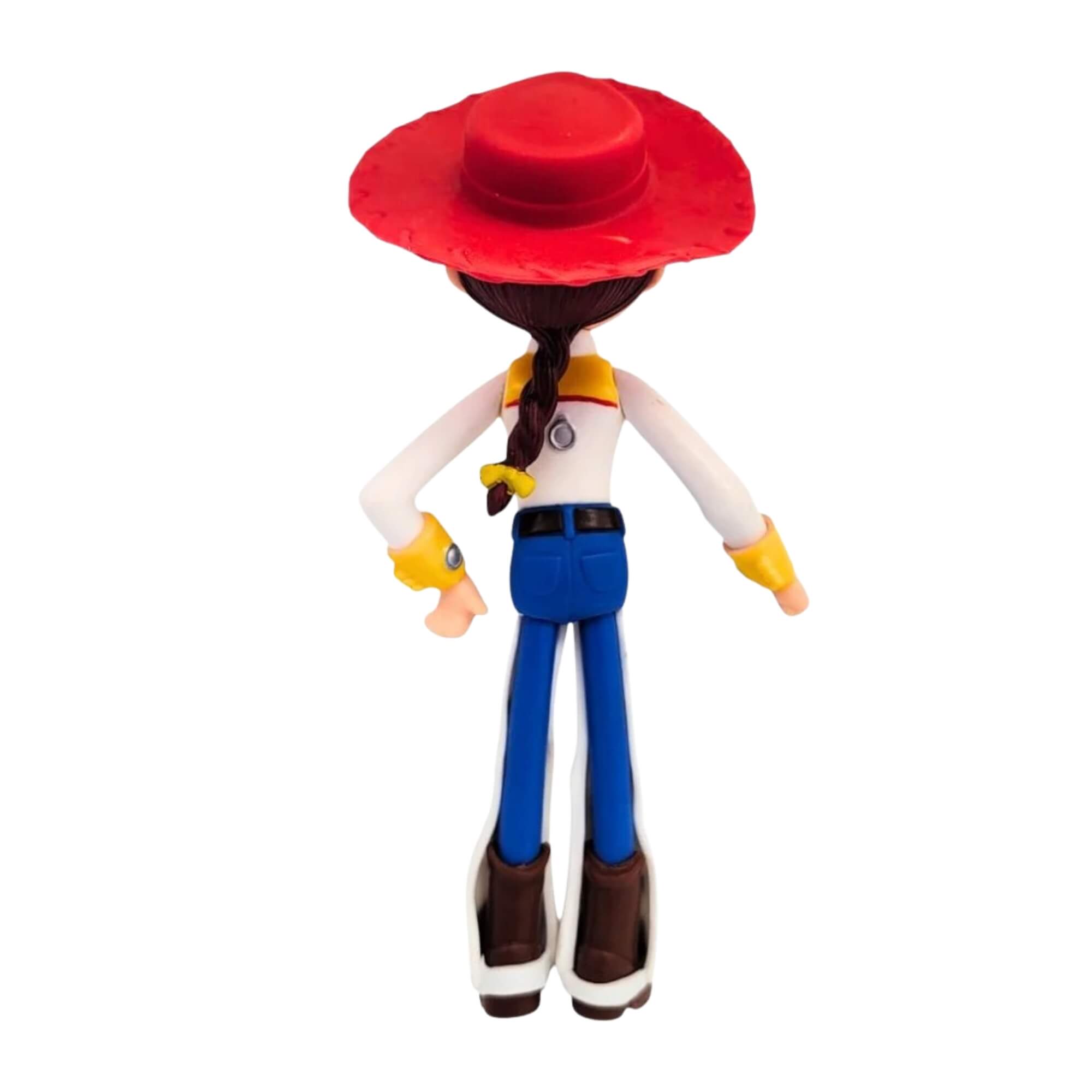 Brinquedo Boneca Jessie Toy Story Colecionável de Vinil Figura de Ação Lider Brinquedos - 2590