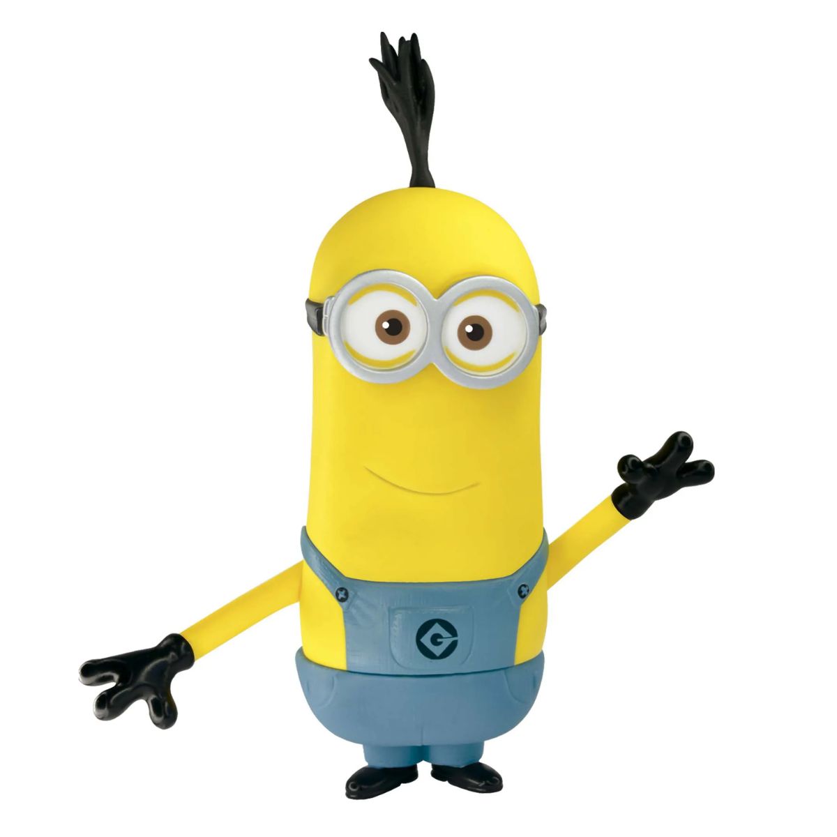 Unidade Sortida Brinquedo Boneco de Vinil Minion Articulado Bob ou Stuart ou Kevin Líder - 2788