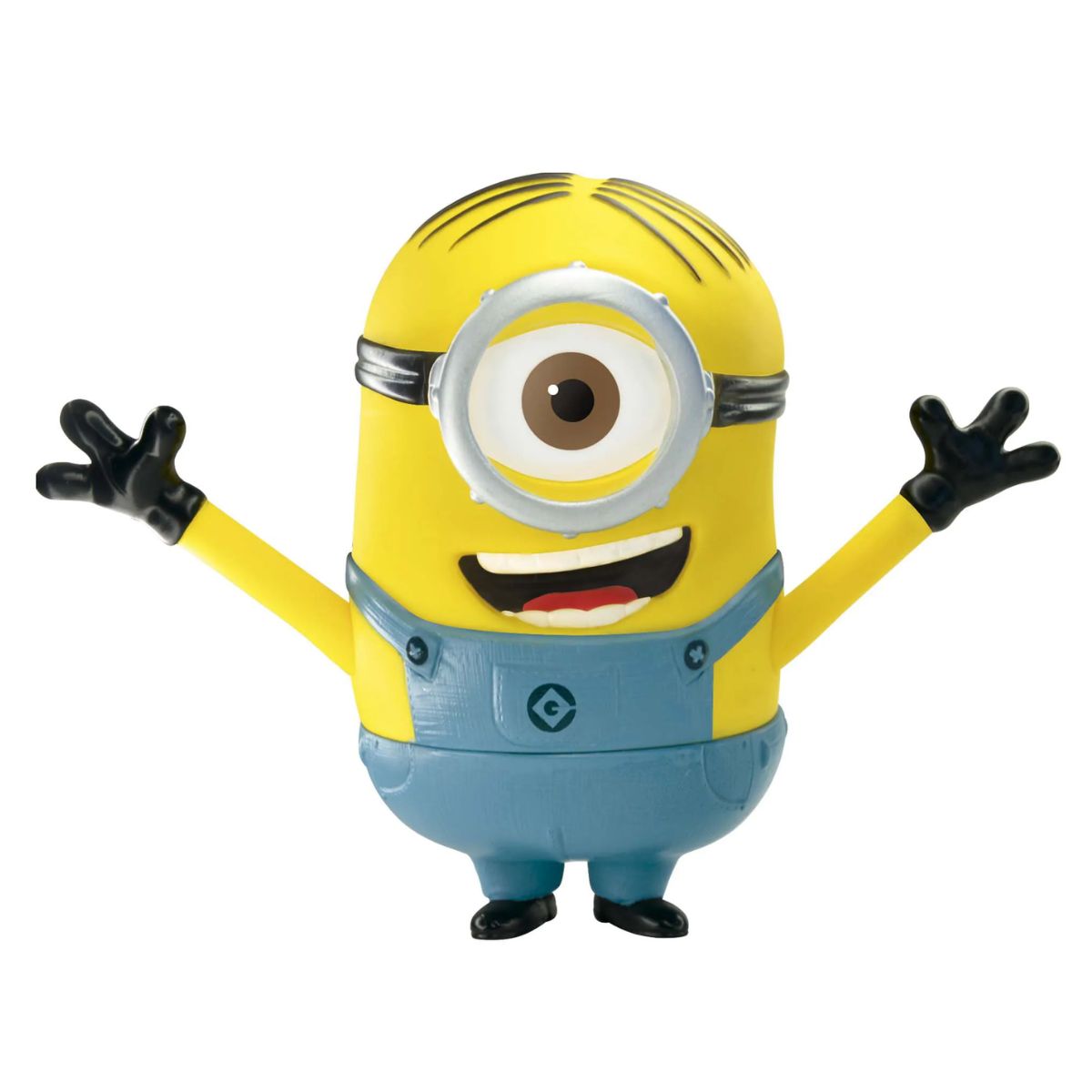 Unidade Sortida Brinquedo Boneco de Vinil Minion Articulado Bob ou Stuart ou Kevin Líder - 2788
