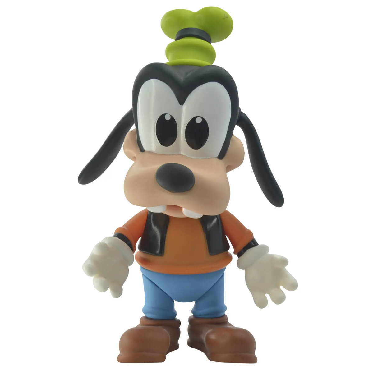 Brinquedo Boneco Articulado de Vinil Atóxico Pateta Baby 16cm +4 meses Líder - 2892