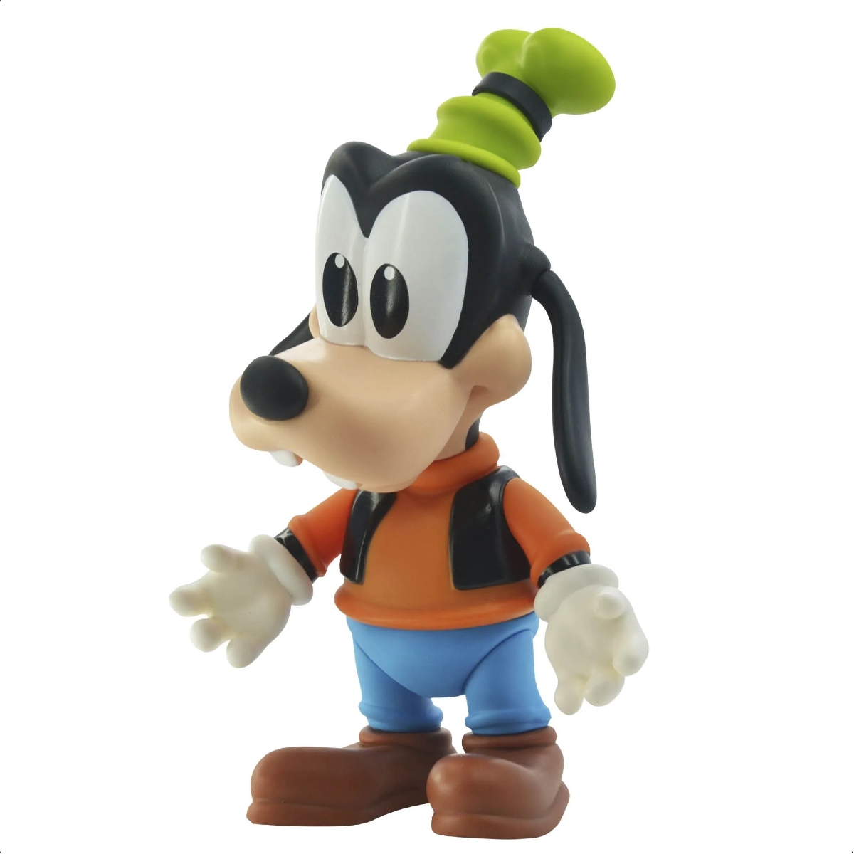 Brinquedo Boneco Articulado de Vinil Atóxico Pateta Baby 16cm +4 meses Líder - 2892