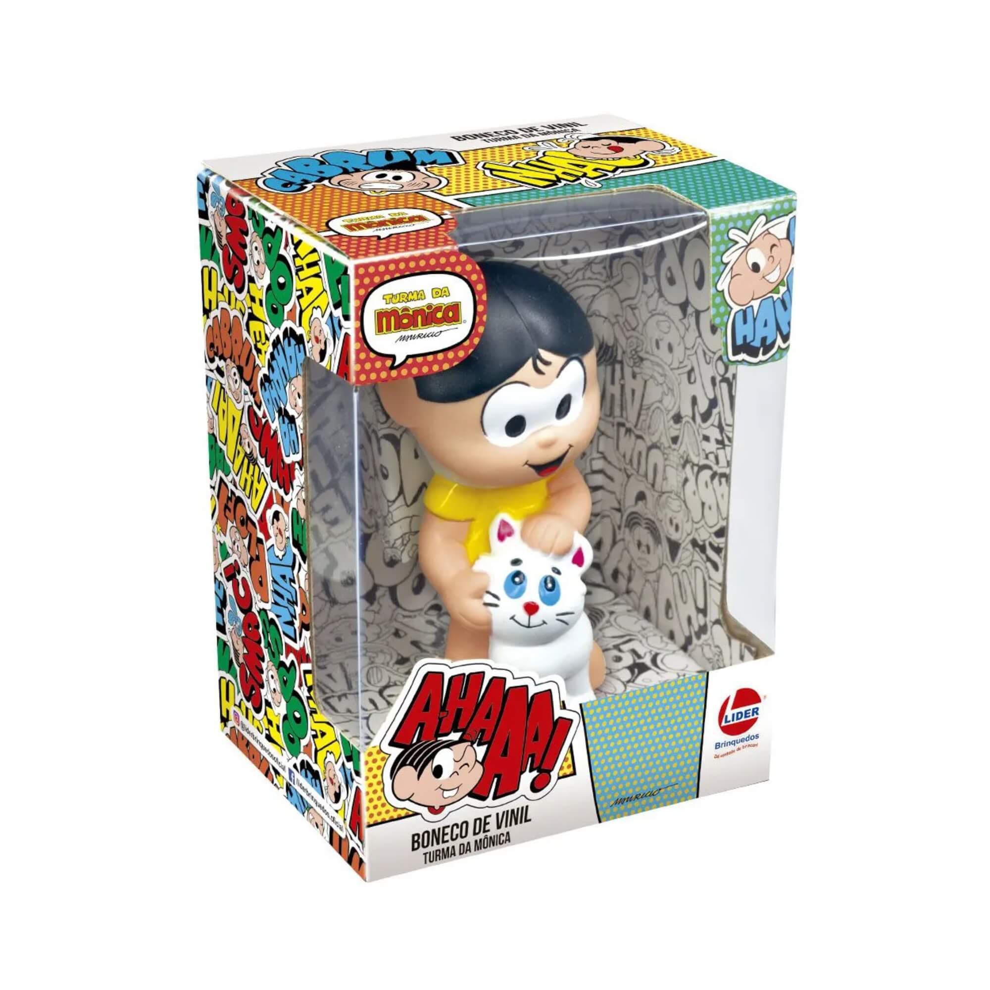 Boneco de Vinil Sortido e Unitário Turma da Mônica Lider Brinquedos - 2290