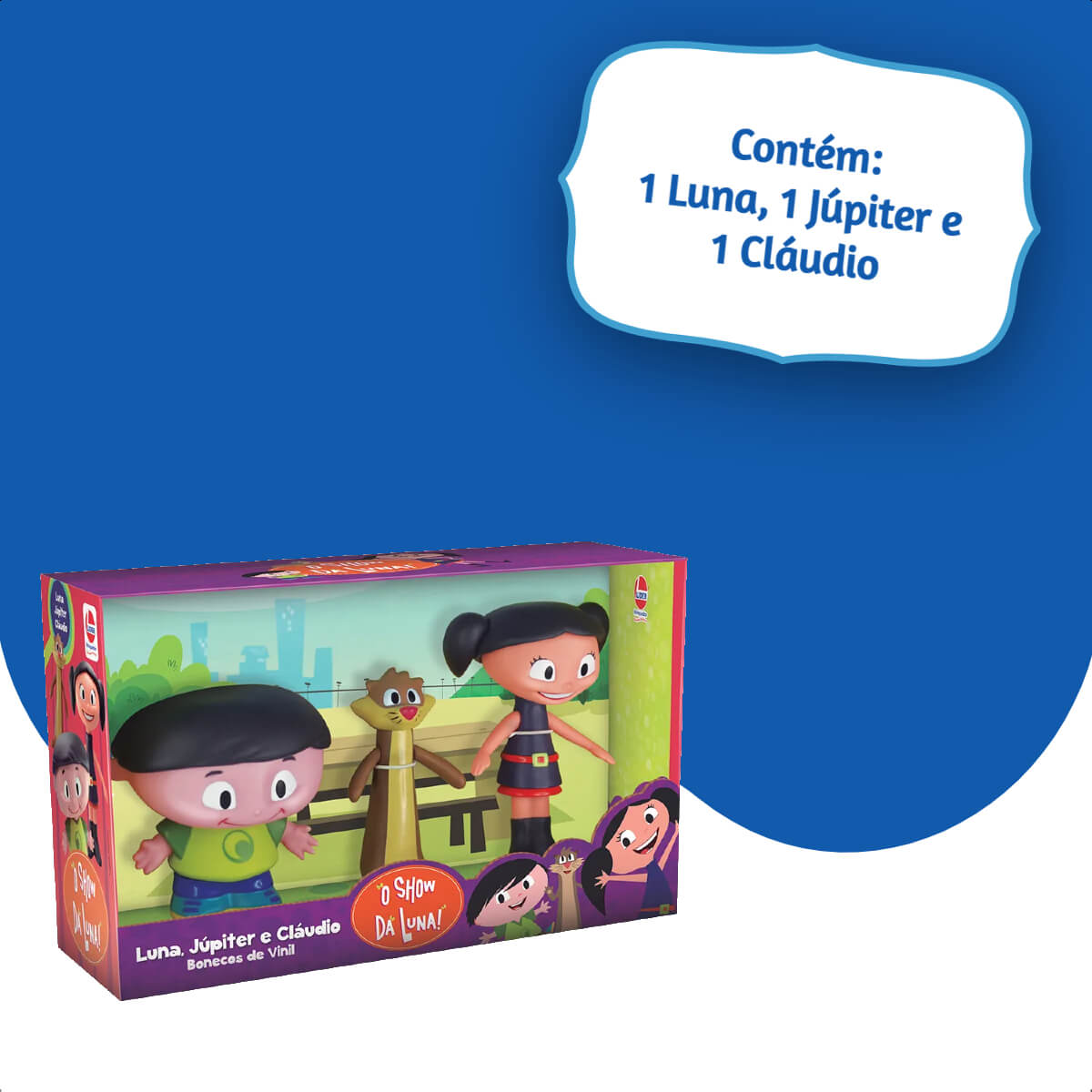 Bonecos de Vinil O Show da Luna Lider Brinquedos - 278