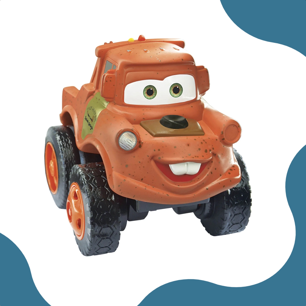 Carrinho Fofomóvel Carros Tow Matter Lider Brinquedos Marrom +4 meses Vinil Macio Atóxico - 2852