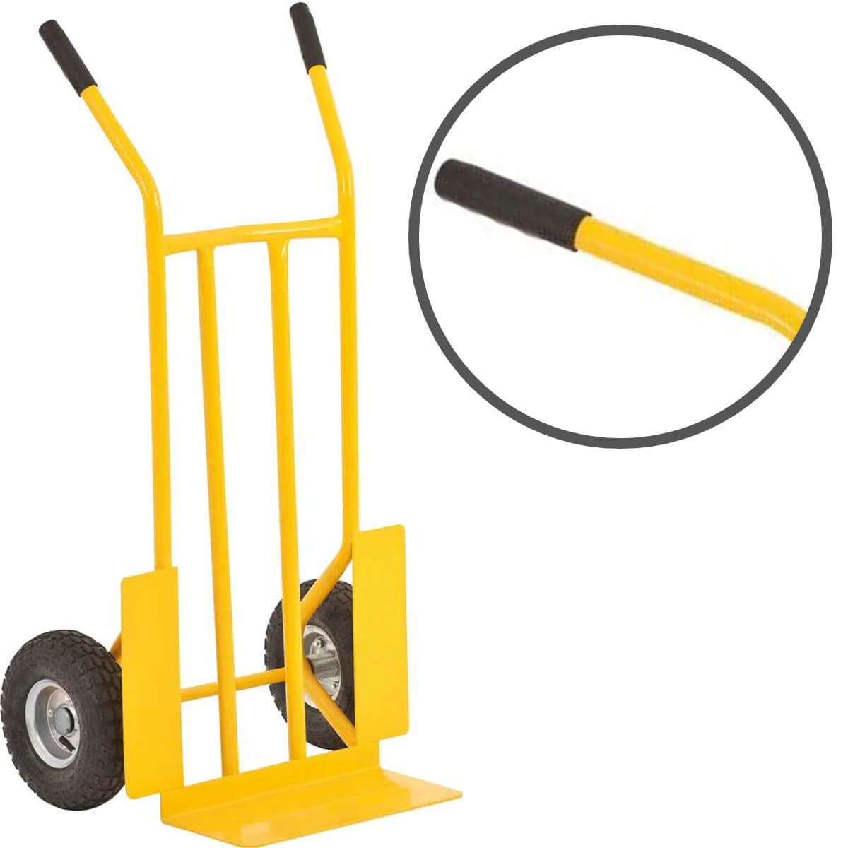 Carrinho para Transporte de Carga até 200kg Amarelo CCV2001 Vonder - 6160000300