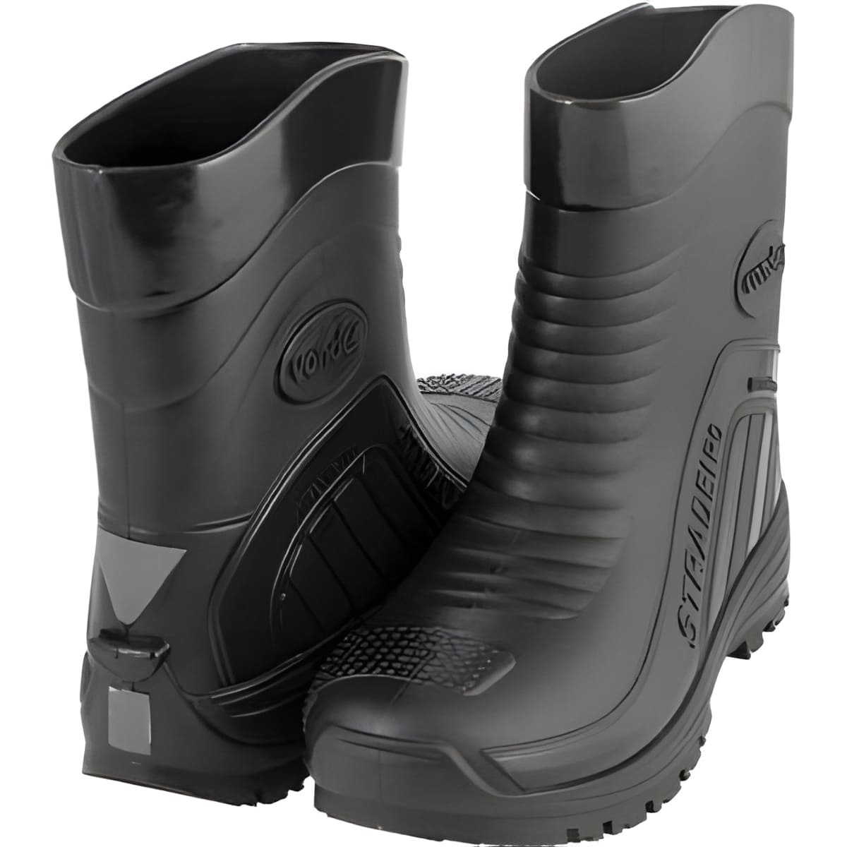 Bota de PVC Galocha Numeração 38 Cano Médio Sem Forro Resistente Stradeiro  Vonder - 7007200038