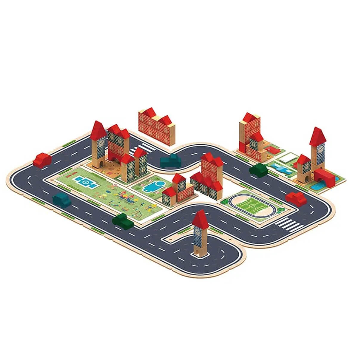 Brinquedo de Construir e Montar Brincando de Engenheiro Xalingo - 52772