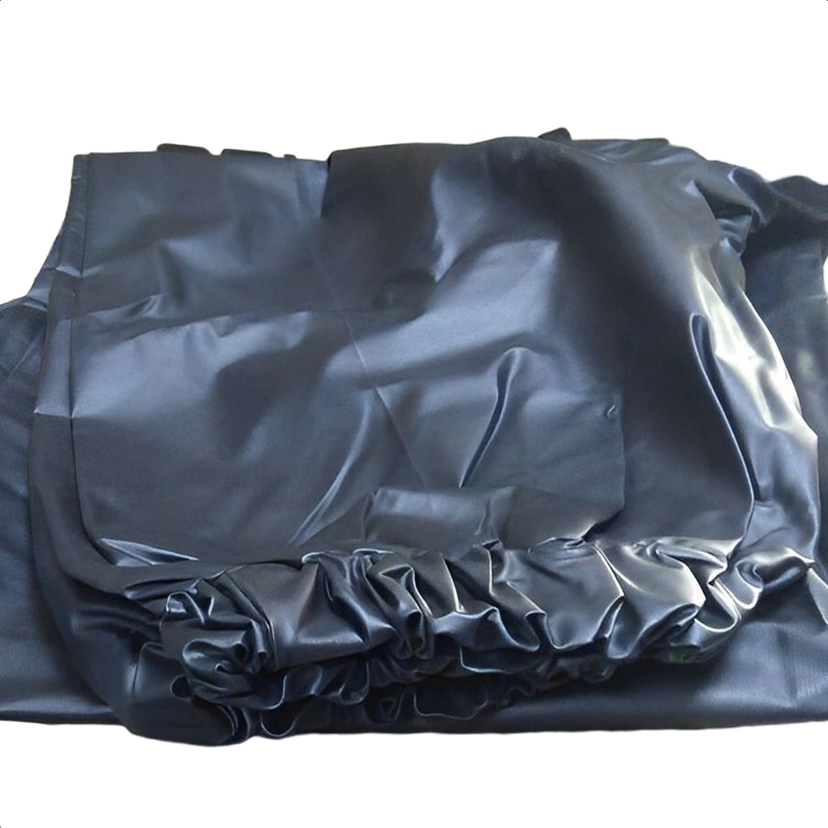 Conjunto Capa de chuva Motoqueiro Tamanho GG PVC 0,28mm Combate Gola Pioneira - 2900-M-PRE-GG
