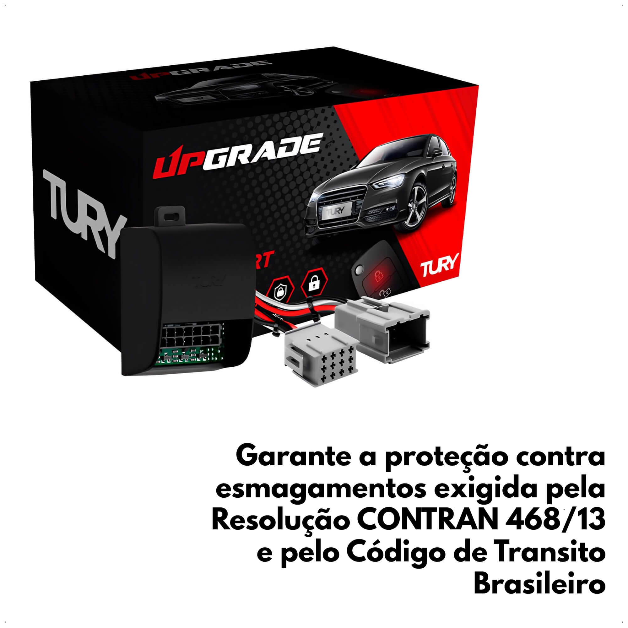 Módulo de Automação Teto Solar Elétrico Sportage 2011-2016 iX35 A partir de 2010 Tury - SKY1.0F