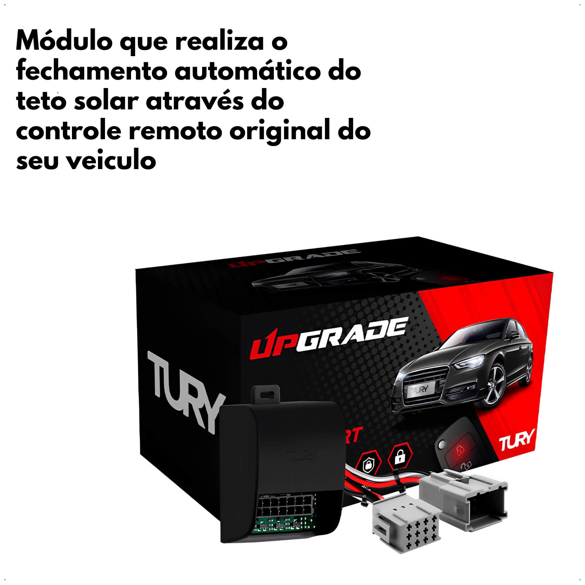 Módulo de Automação Teto Solar Elétrico Sportage 2011-2016 iX35 A partir de 2010 Tury - SKY1.0F