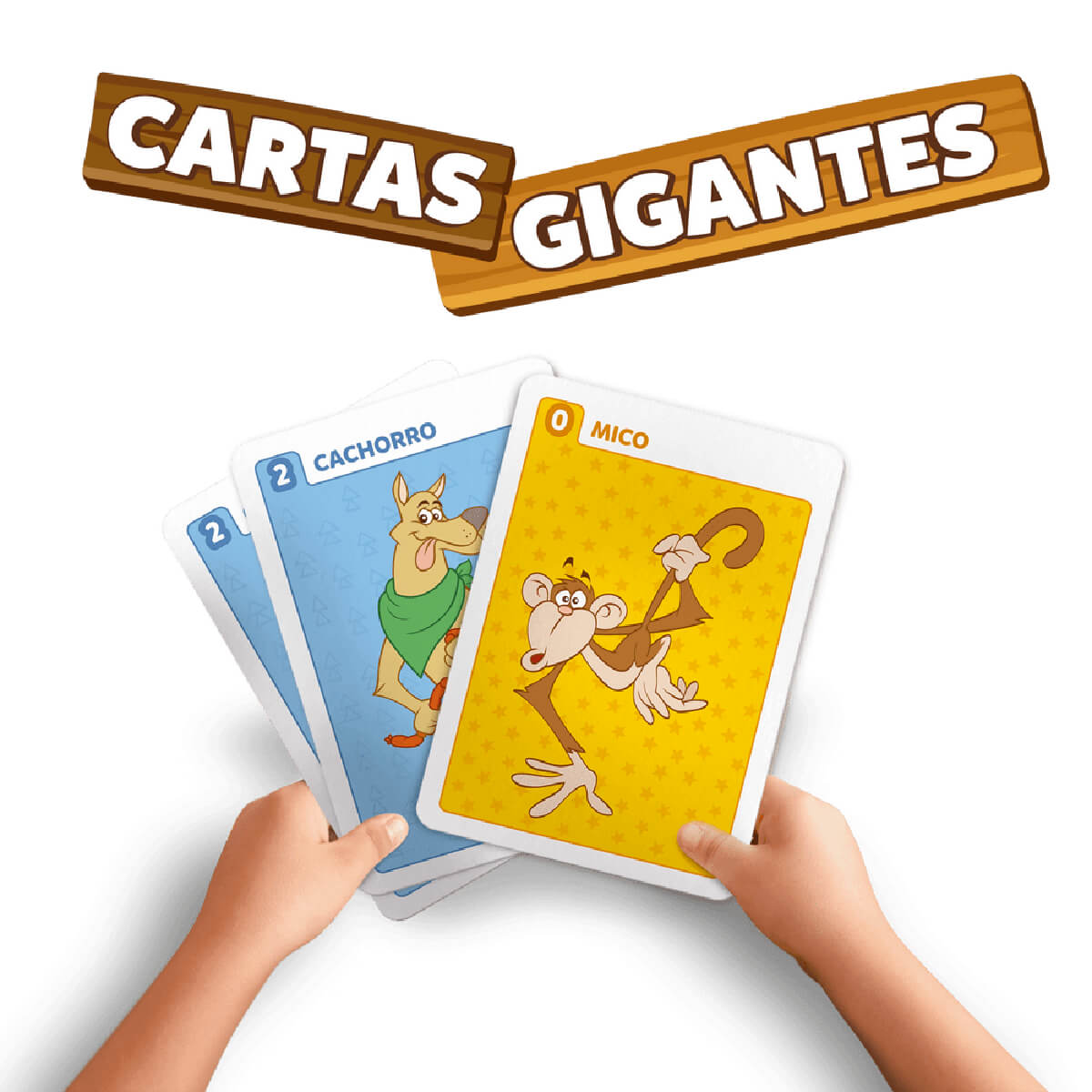 Jogo Mico Cartas Gigantes 25 cartas para 2 a 6 jogadores Copag  - 30767