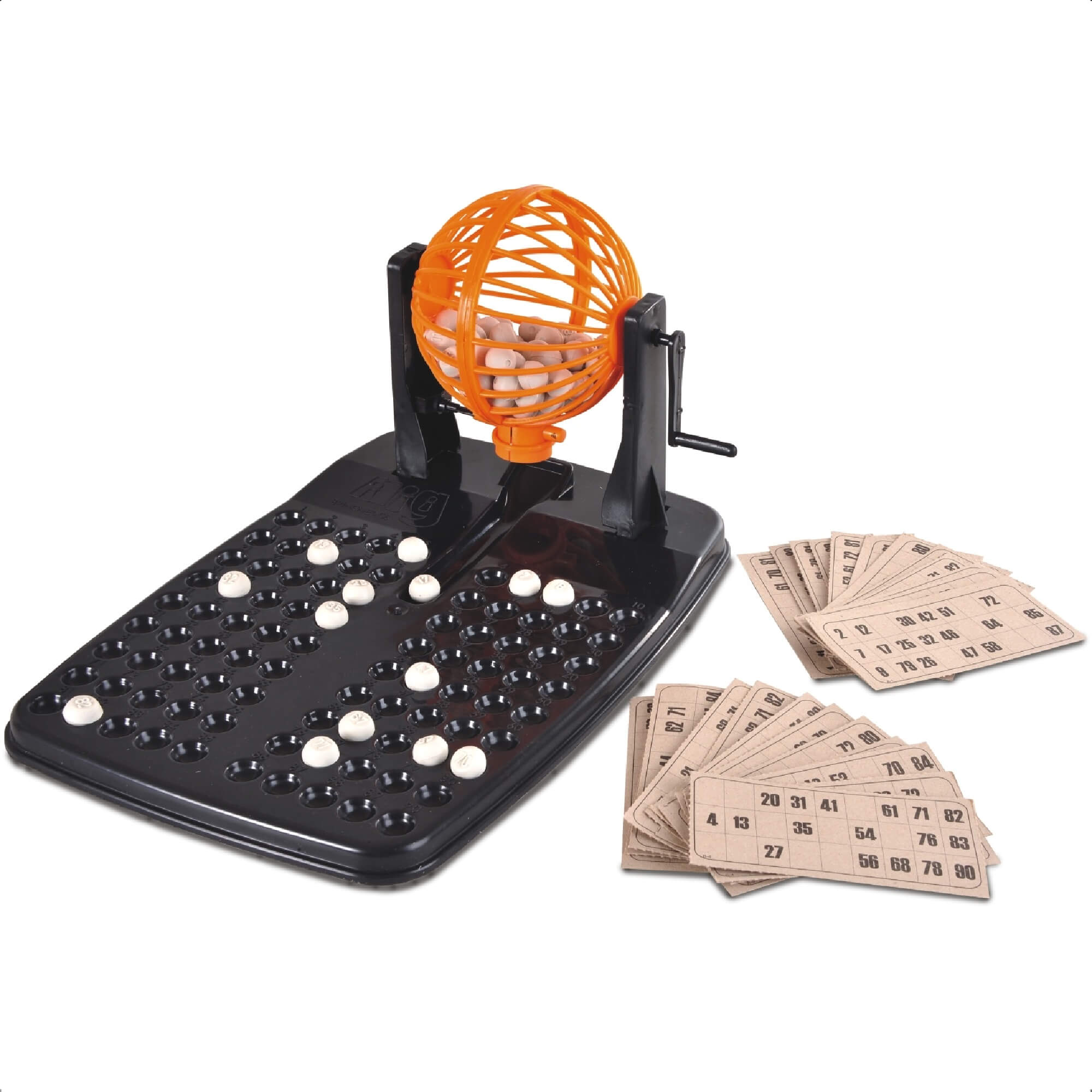 Jogo Bingo Infantil 48 Cartelas 90 Bolinhas Com Globo Nig Brinquedos - 1000