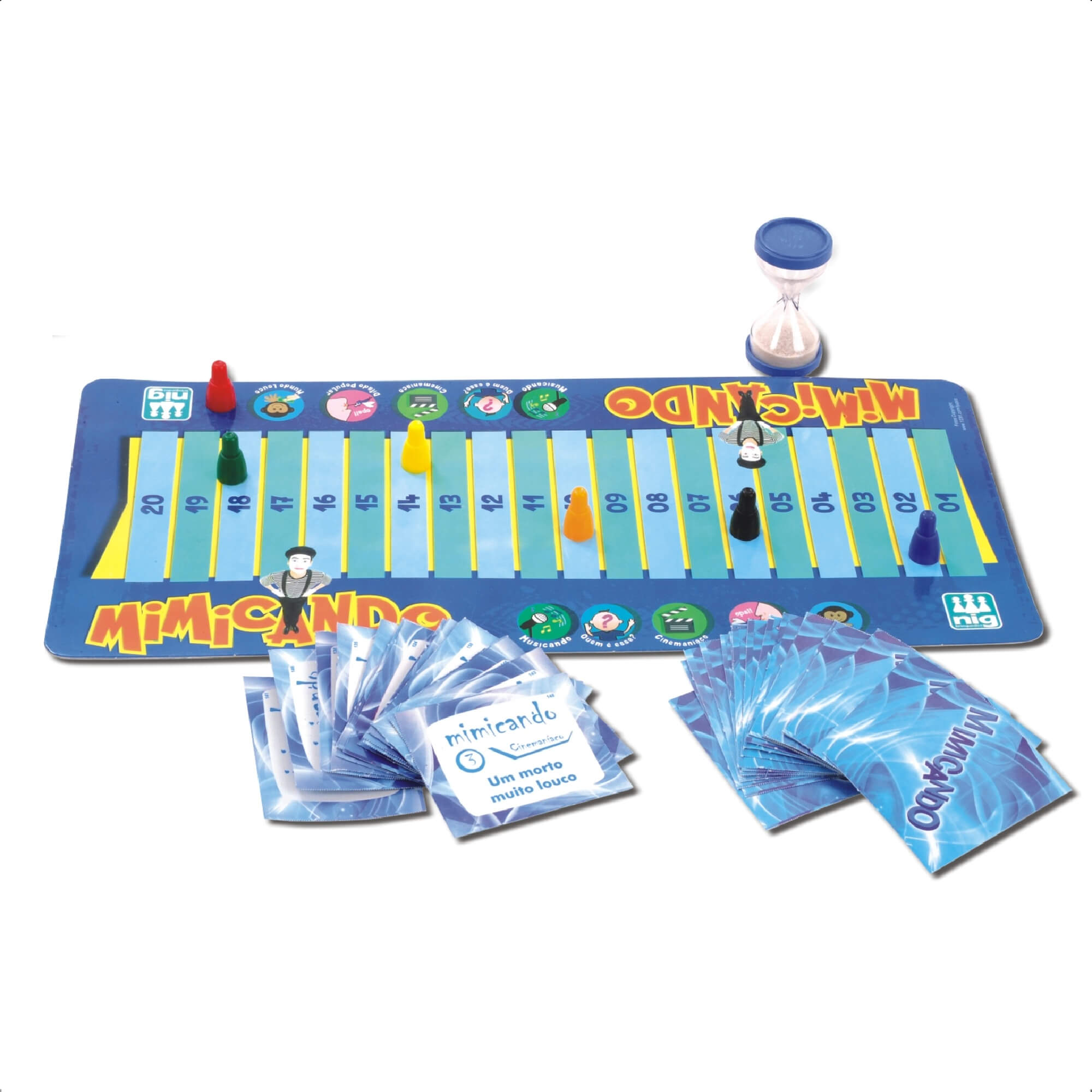 Jogo Mimicando Infantil 240 Cartas Momentos Inesquecíveis A Partir De 7 Anos Nig Brinquedos - 1130