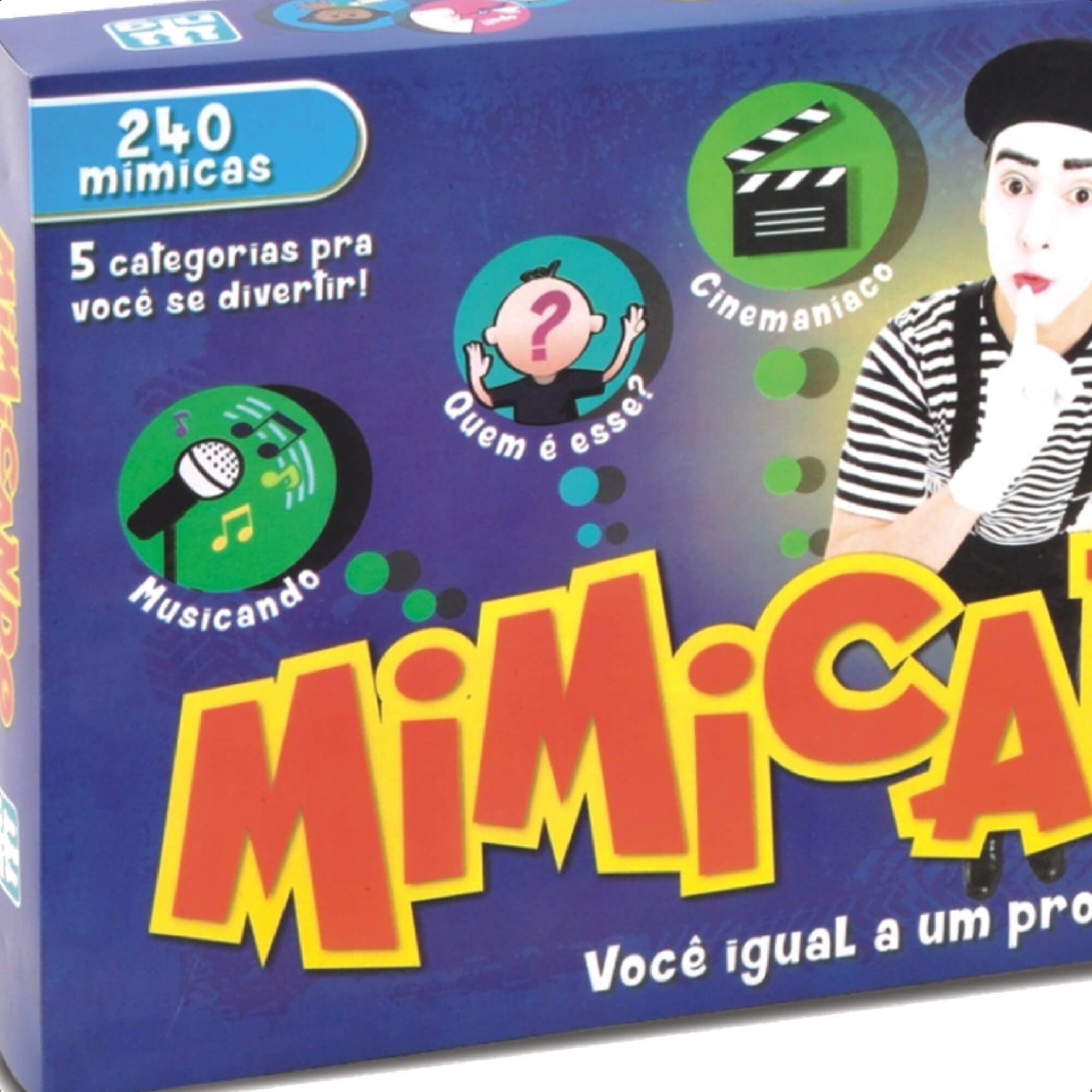 Jogo Mimicando Infantil 240 Cartas Momentos Inesquecíveis A Partir De 7 Anos Nig Brinquedos - 1130