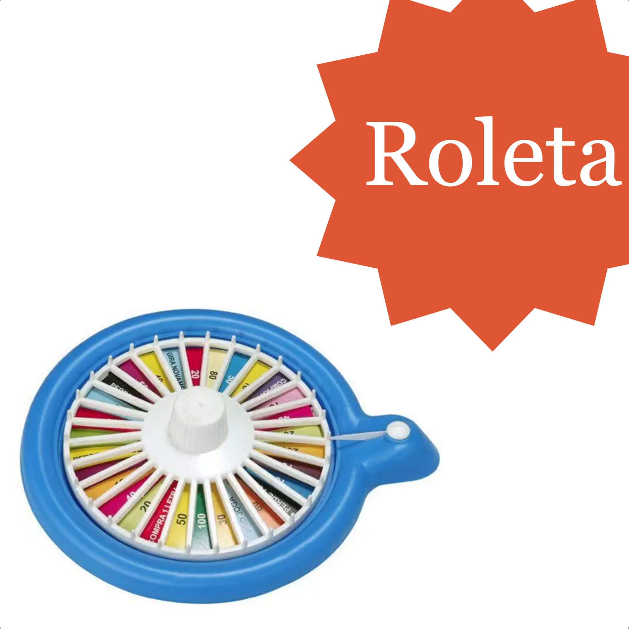 Jogo Roletrando Infantil Raciocínio Estratégia 20 Bases Plásticas +7 Anos Nig - 1620