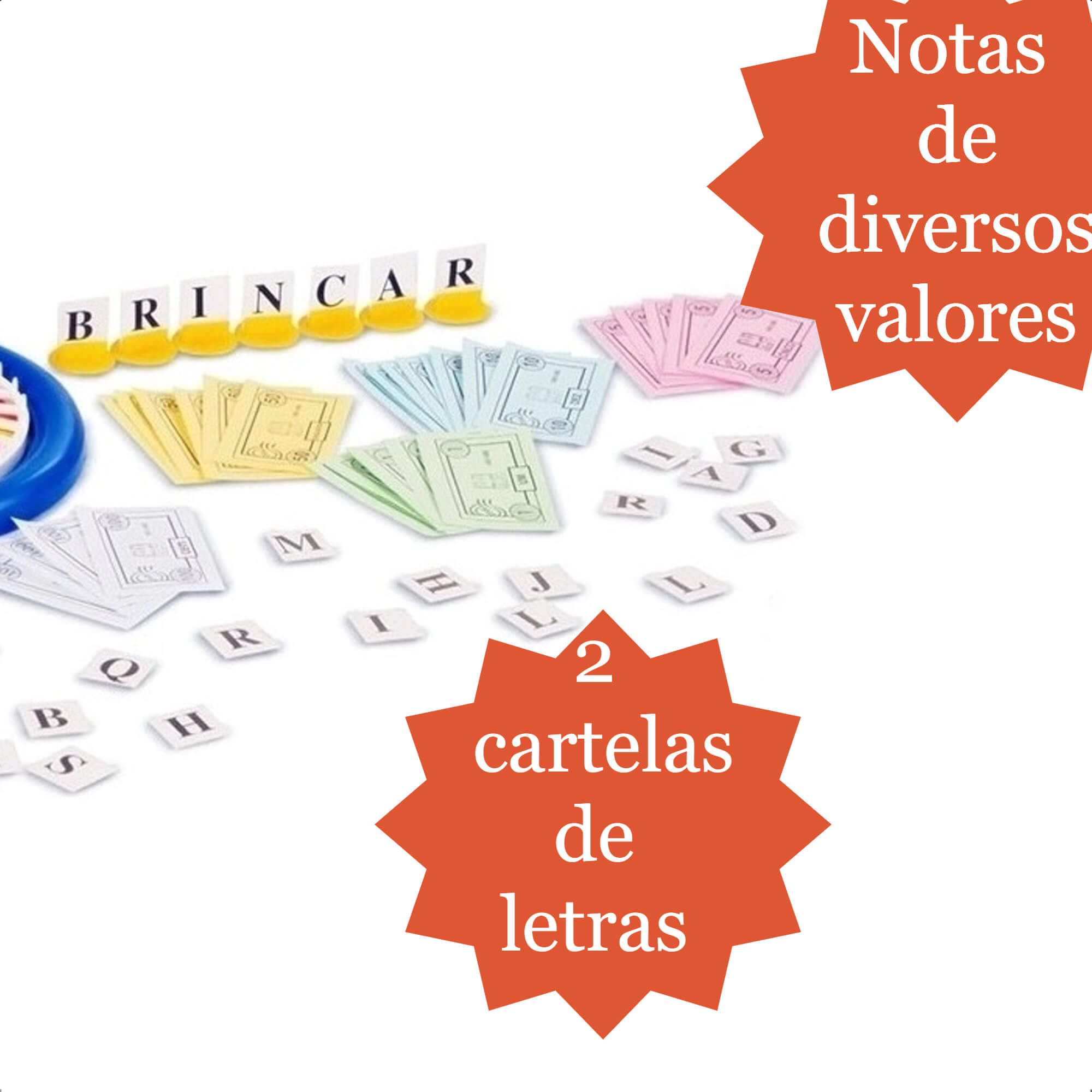 Jogo Roletrando Infantil Raciocínio Estratégia 20 Bases Plásticas +7 Anos Nig - 1620